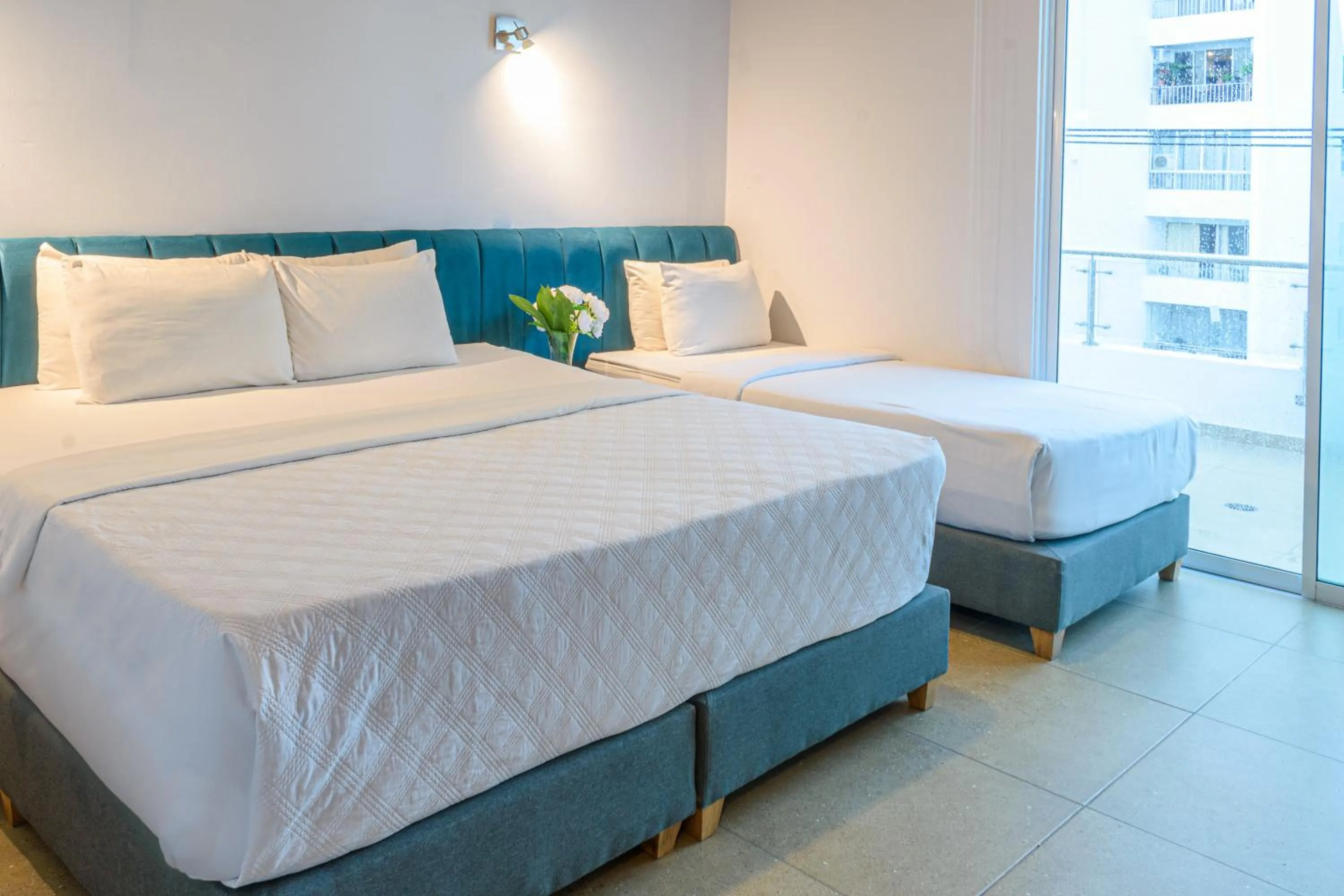 Bed in Hotel Caribbean Cartagena