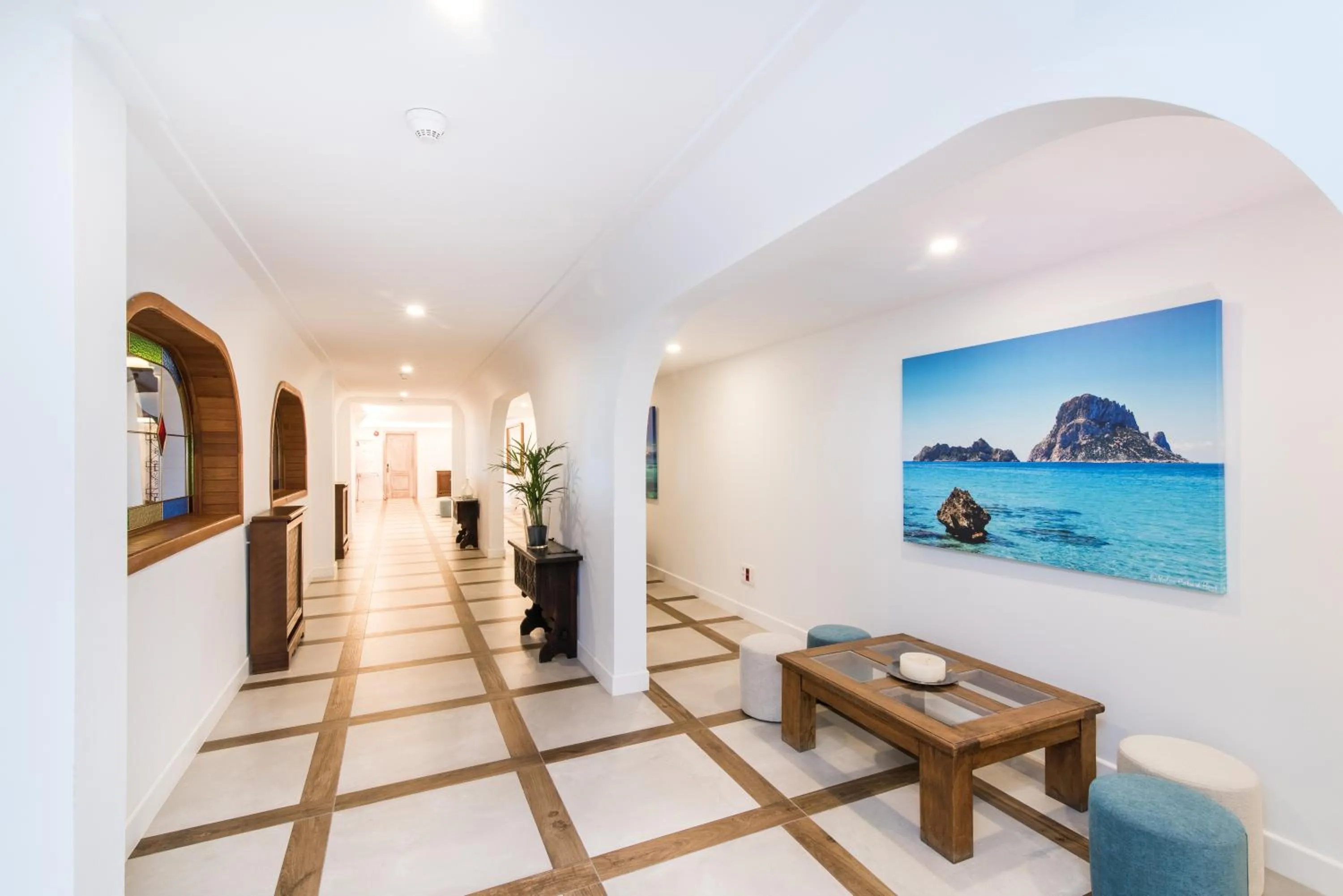 Lobby or reception in Hotel Na Taconera