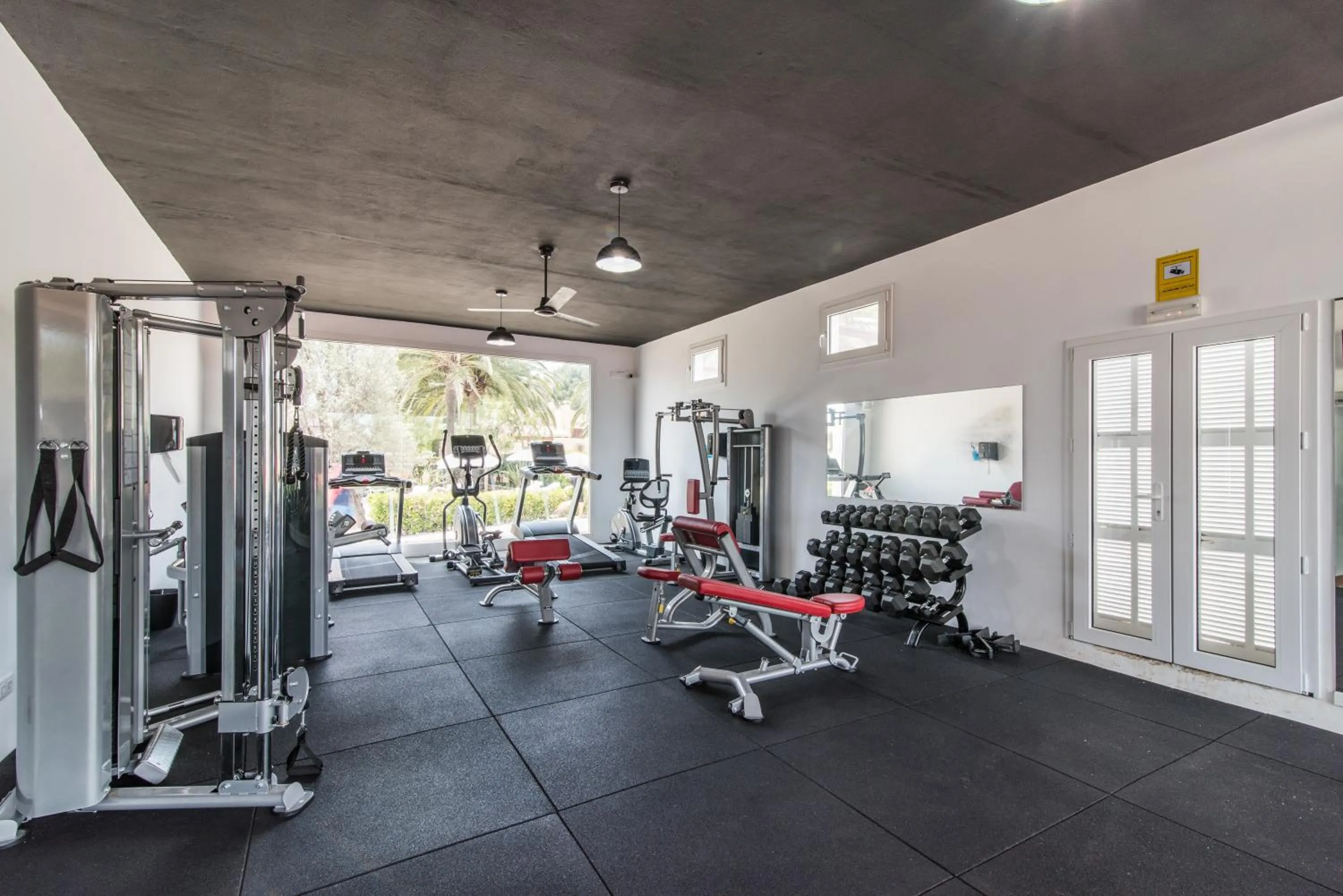 Fitness centre/facilities in Hotel Na Taconera
