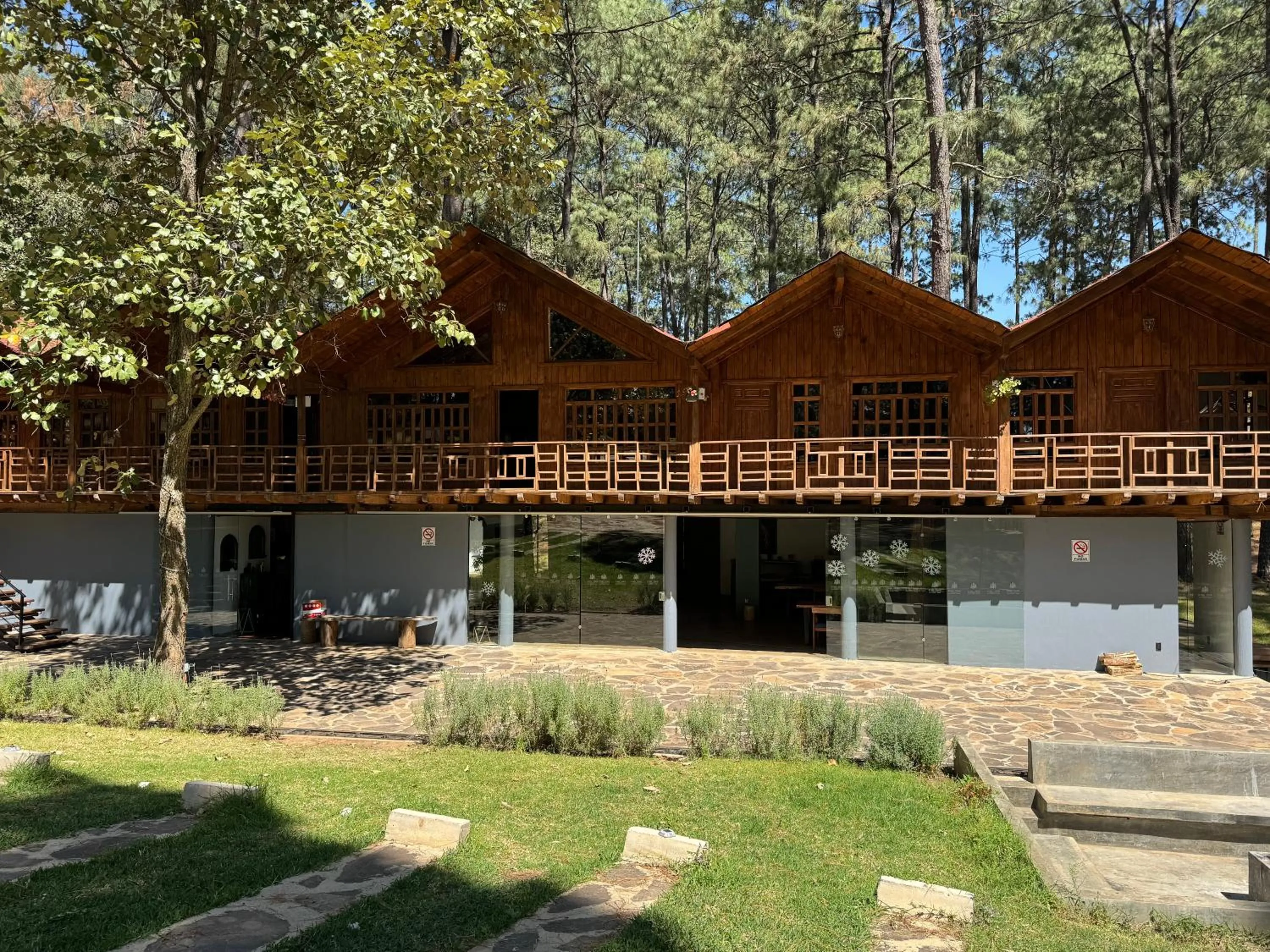 Garden in PINE TREE Mazamitla Hotel Boutique & Cabañas