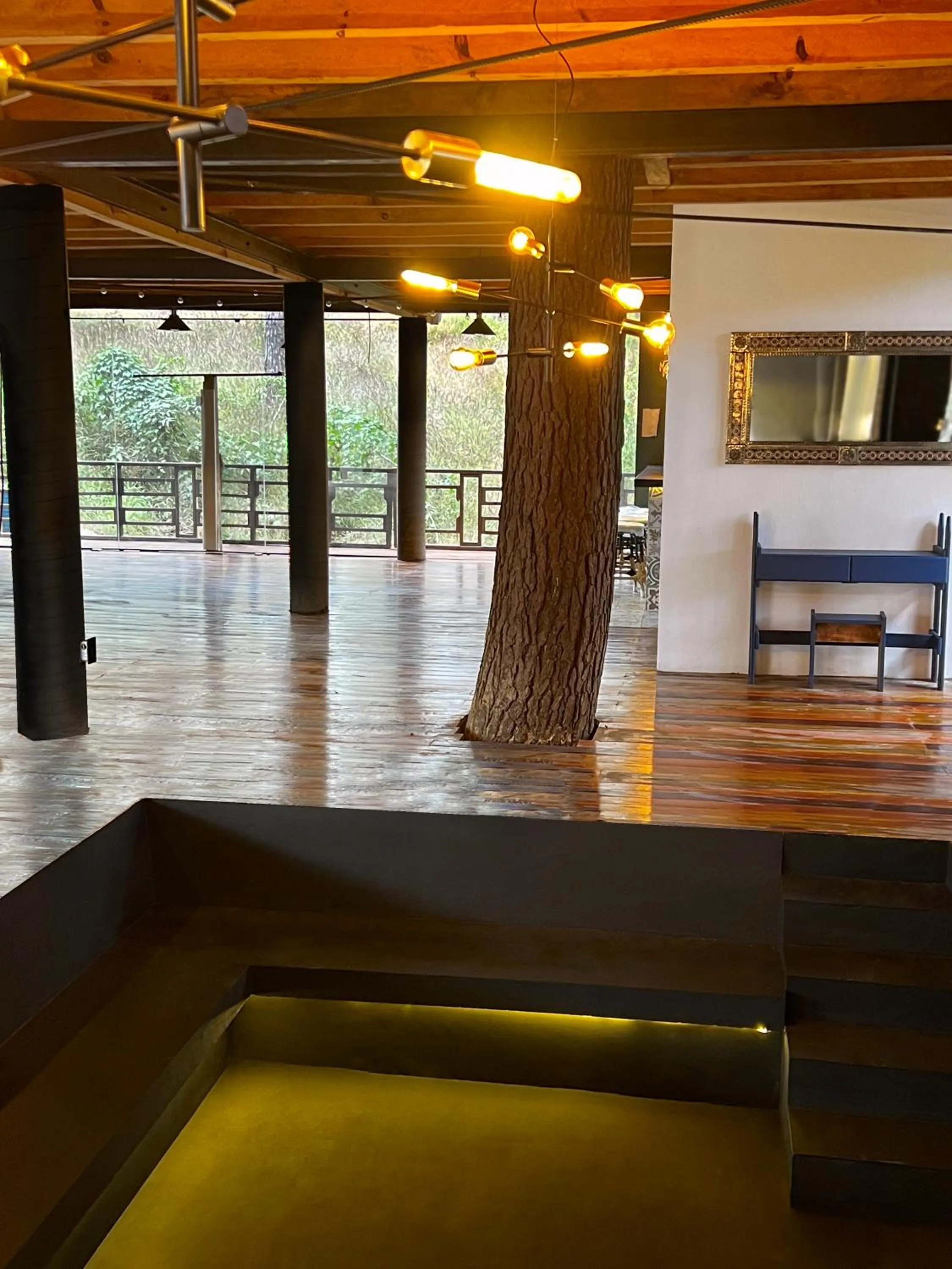 Living room in PINE TREE Mazamitla Hotel Boutique & Cabañas