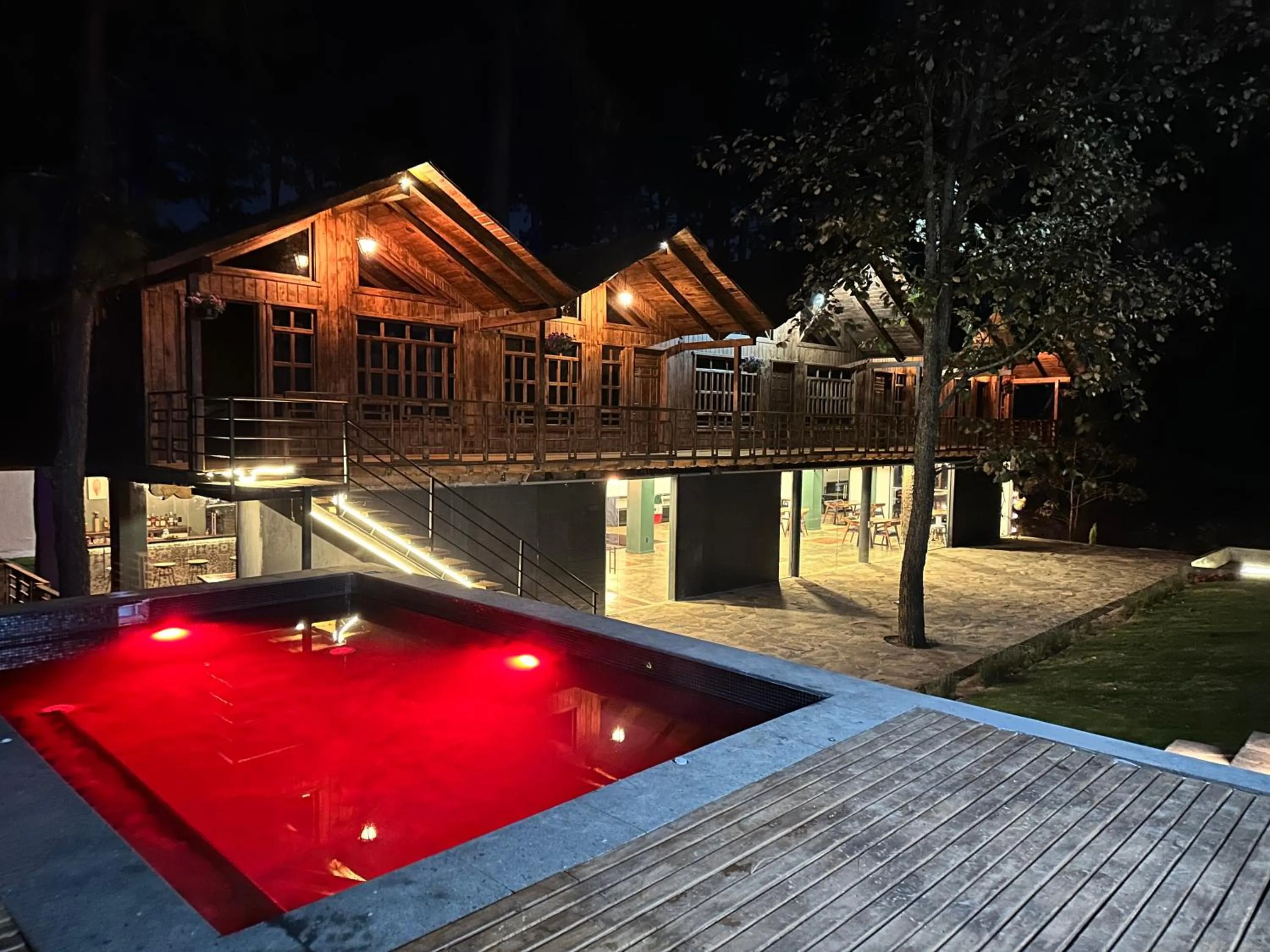 Swimming pool in PINE TREE Mazamitla Hotel Boutique & Cabañas