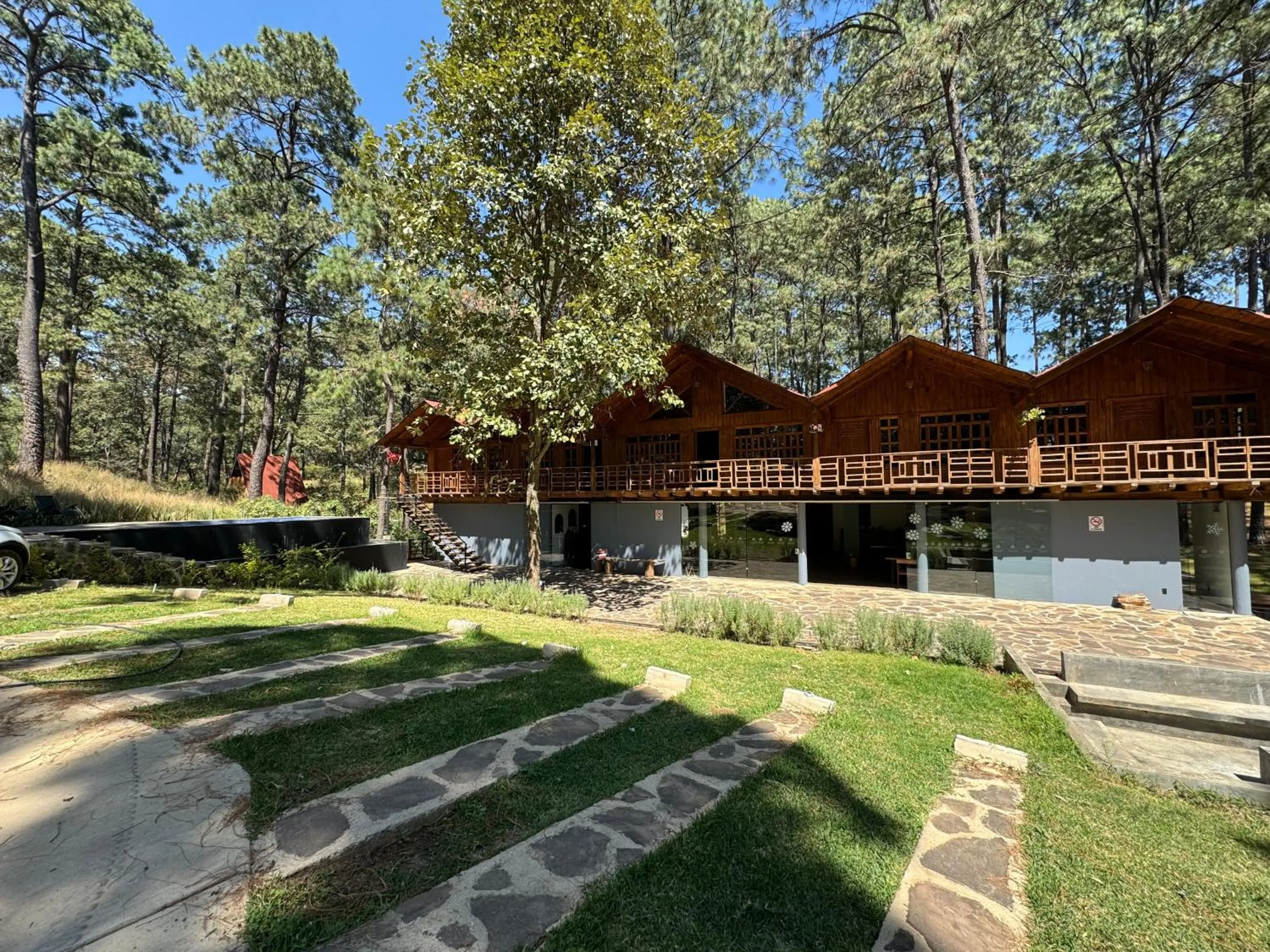 Facade/entrance in PINE TREE Mazamitla Hotel Boutique & Cabañas
