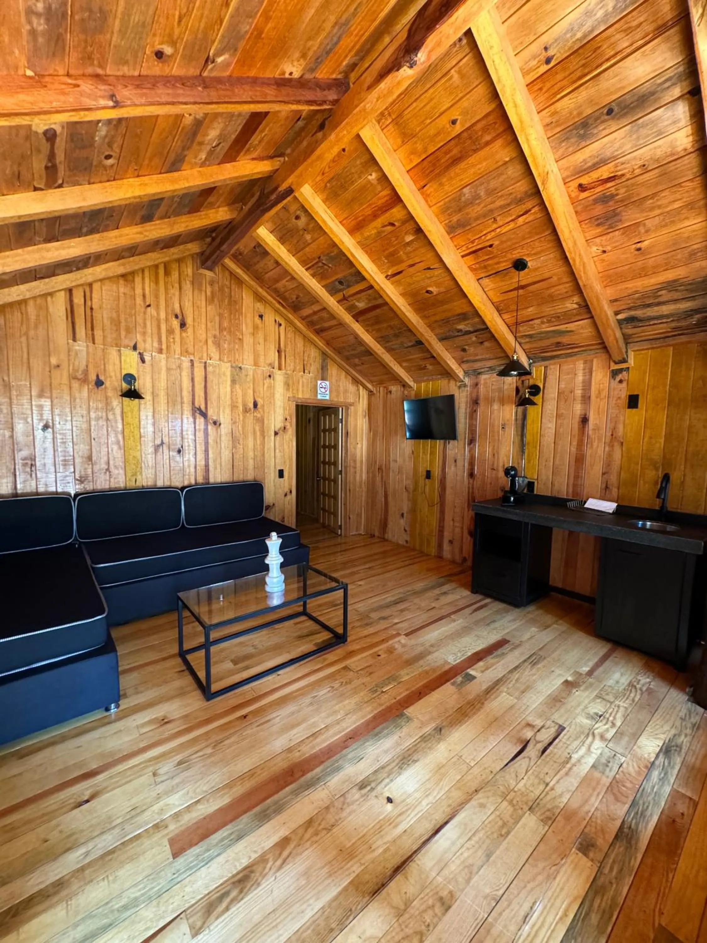 Living room in PINE TREE Mazamitla Hotel Boutique & Cabañas