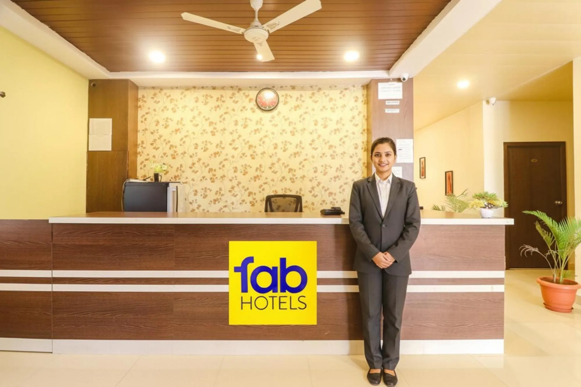 Lobby or reception in Via Airport Stay Inn