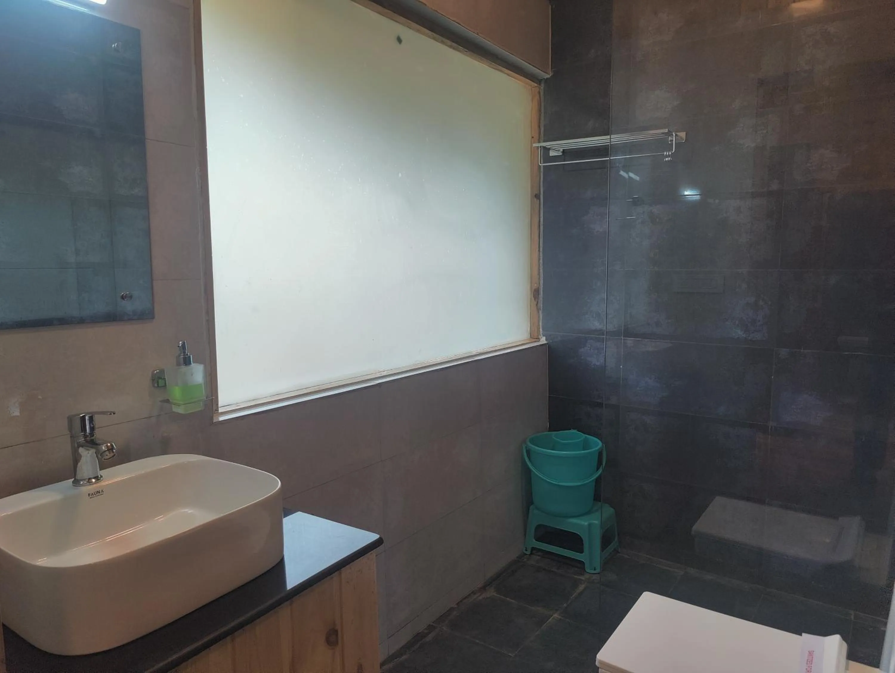 Shower in LaSerene The Cottage - Pangoot