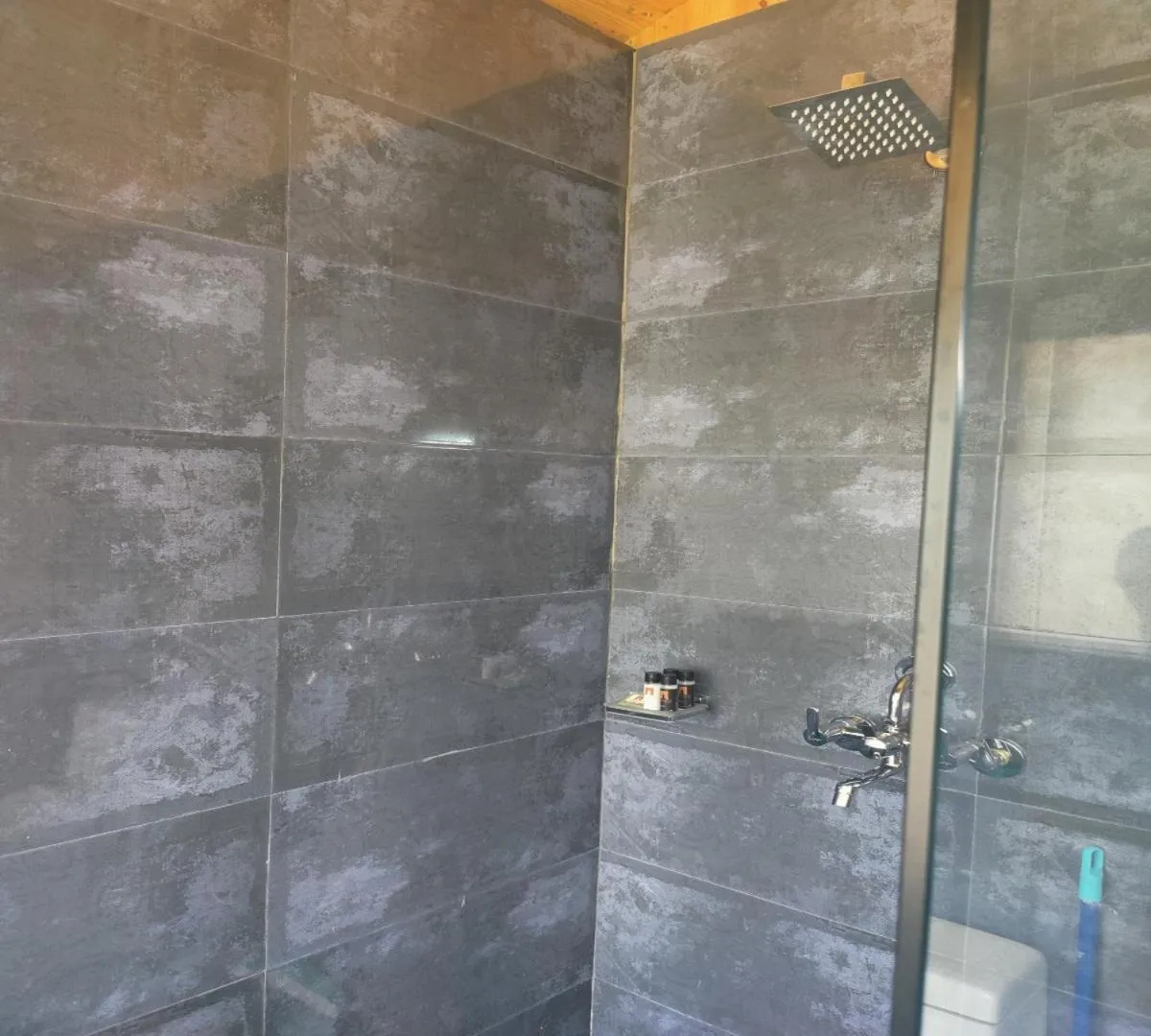 Shower in LaSerene The Cottage - Pangoot