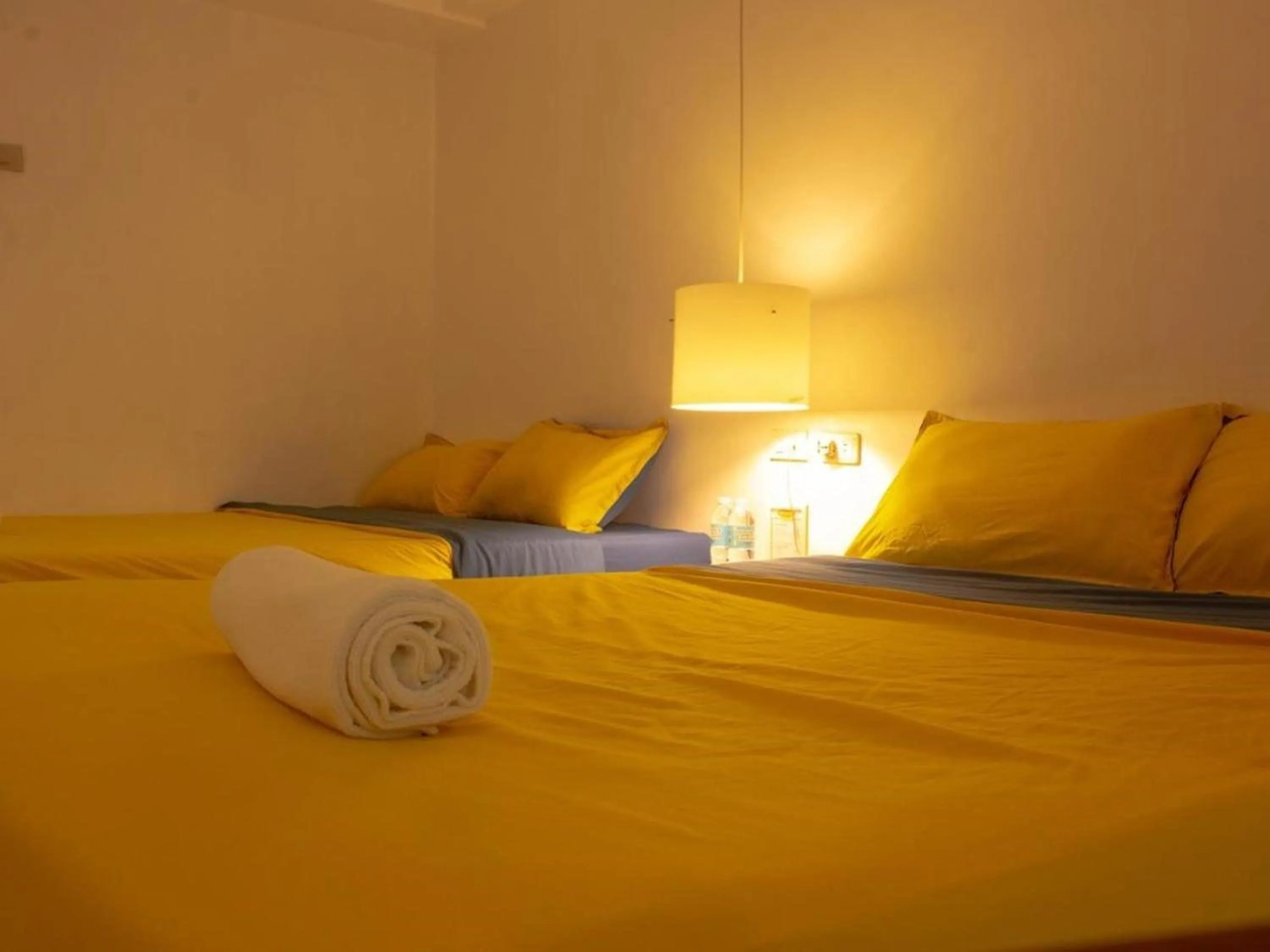 Bed in Wanderlust Bed and Breakfast Puerto Princesa