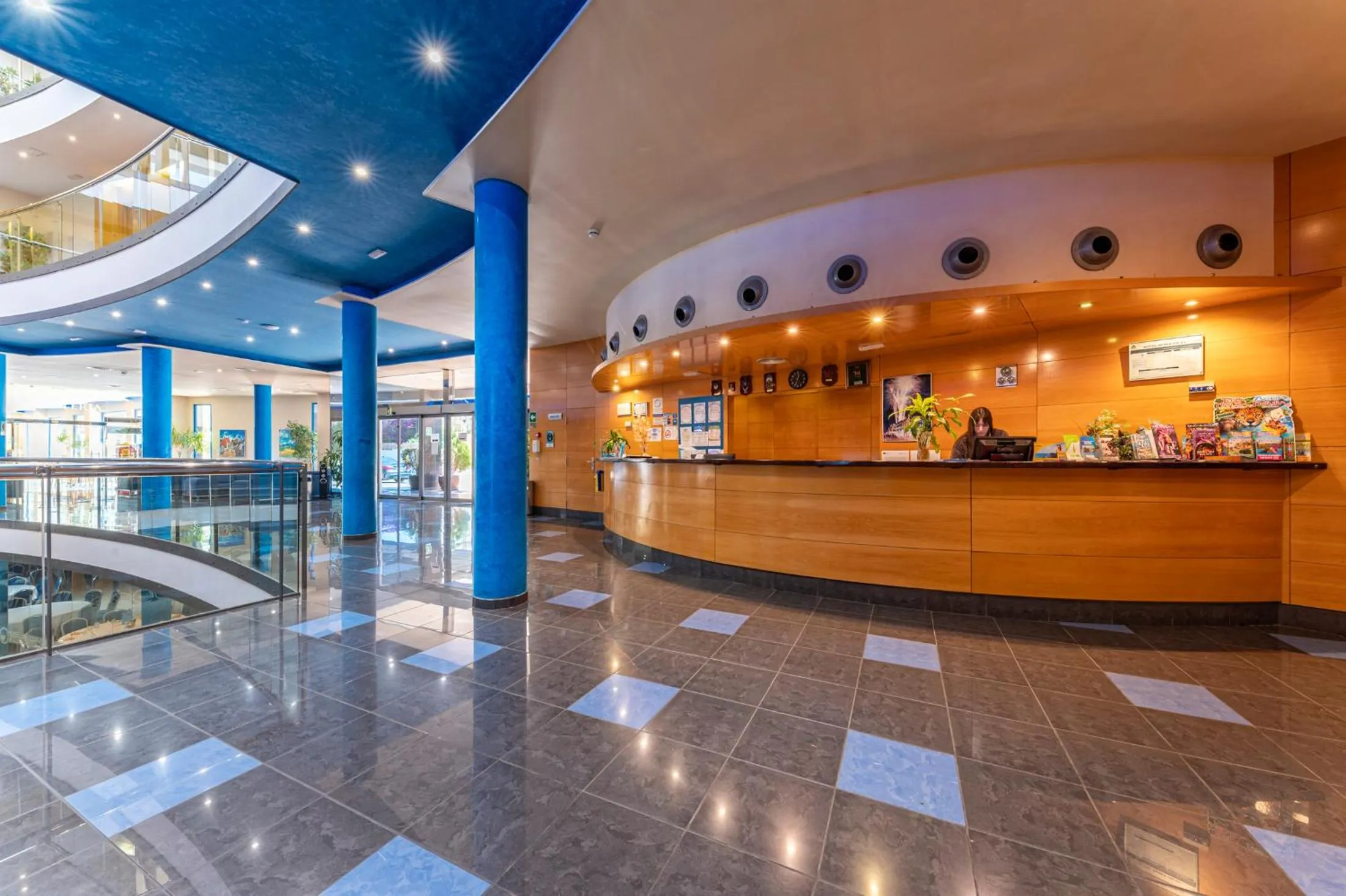 Lobby or reception in Hotel Rober Palas