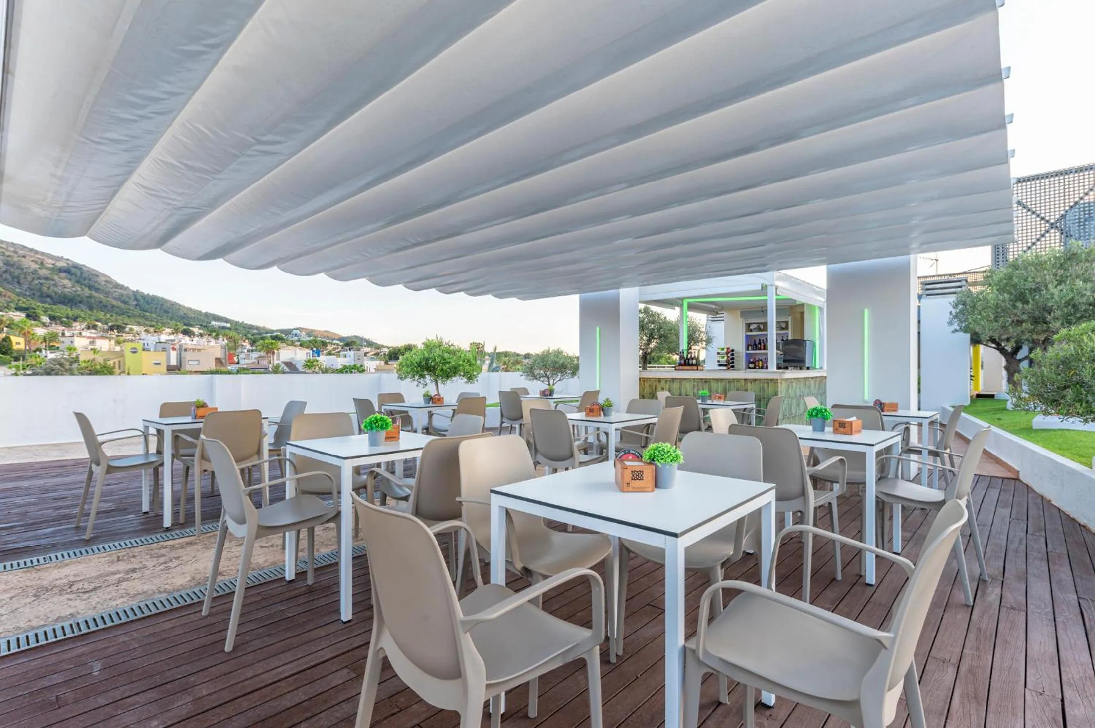 Balcony/Terrace in Hotel Rober Palas