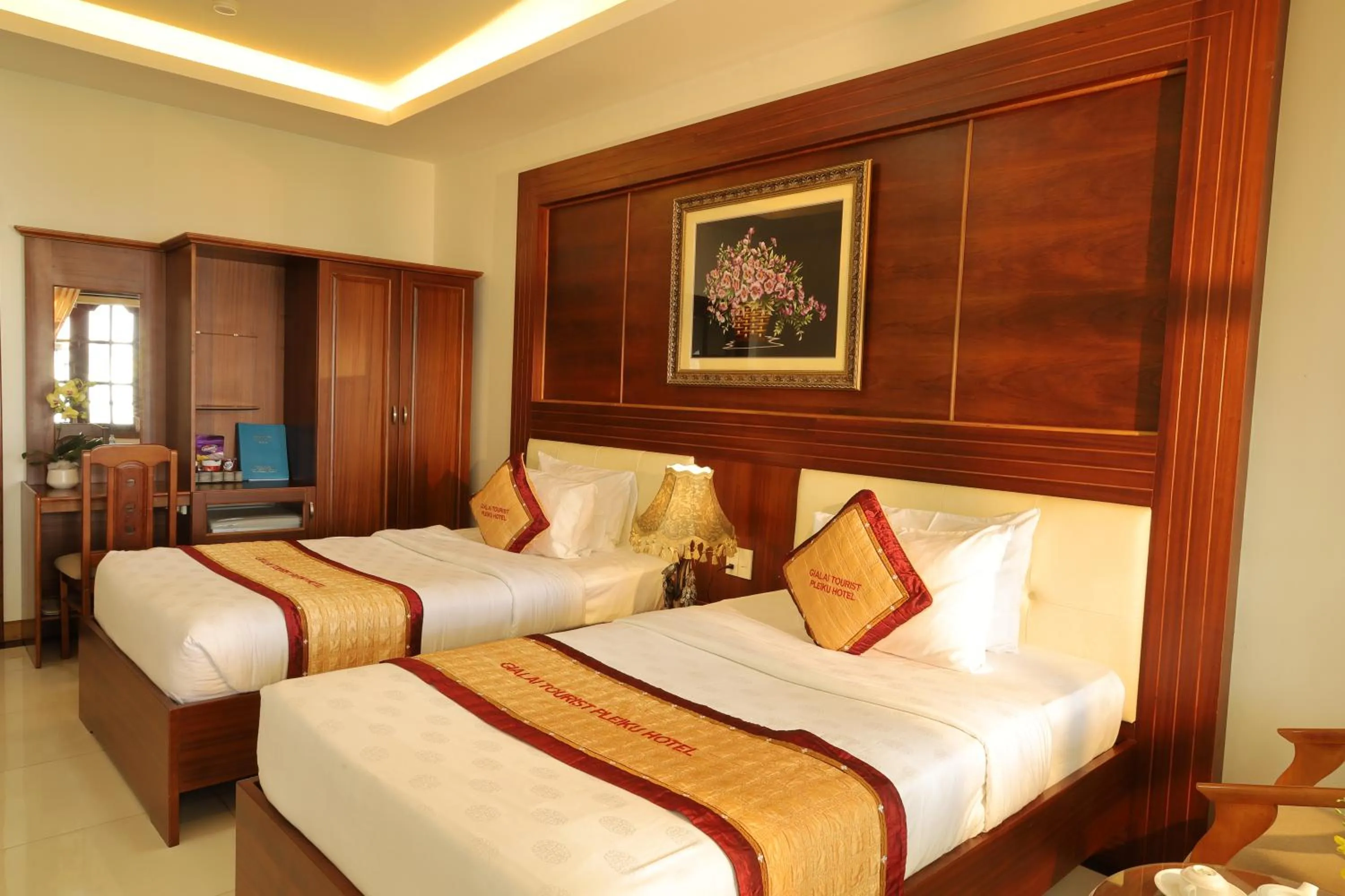 Bed in Pleiku Hotel by Gia Lai Tourist