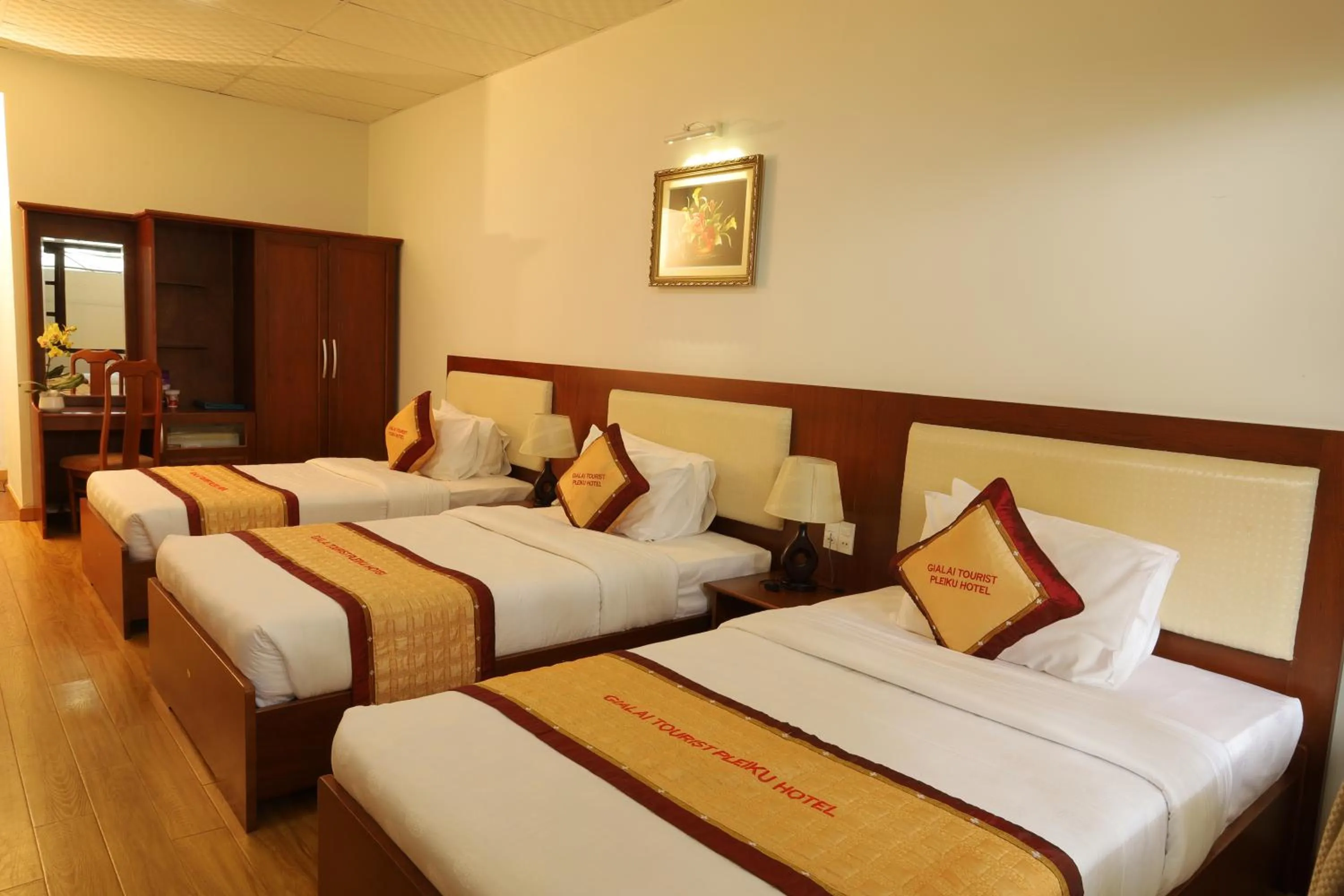 Bed in Pleiku Hotel by Gia Lai Tourist