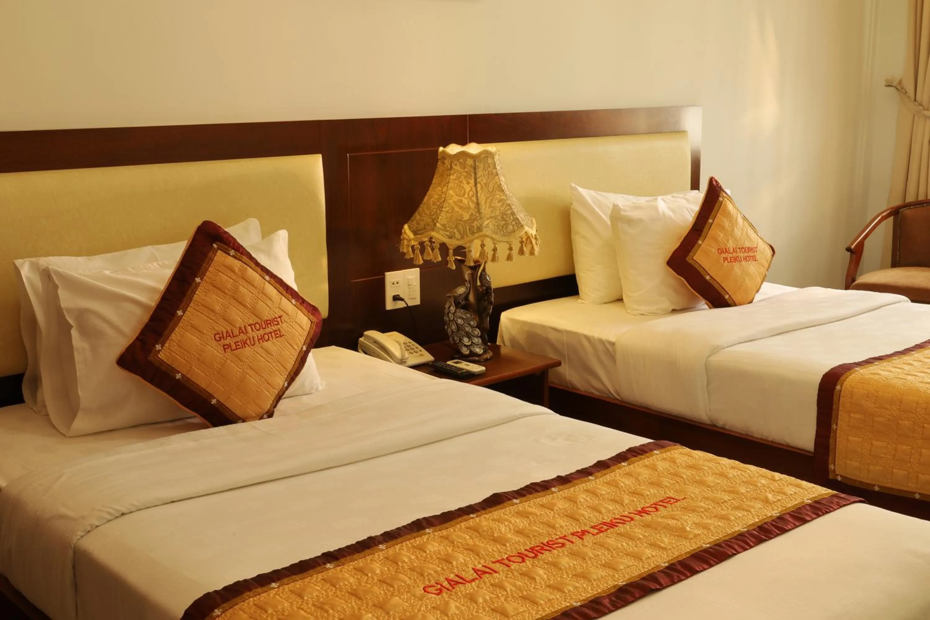 Bed in Pleiku Hotel by Gia Lai Tourist