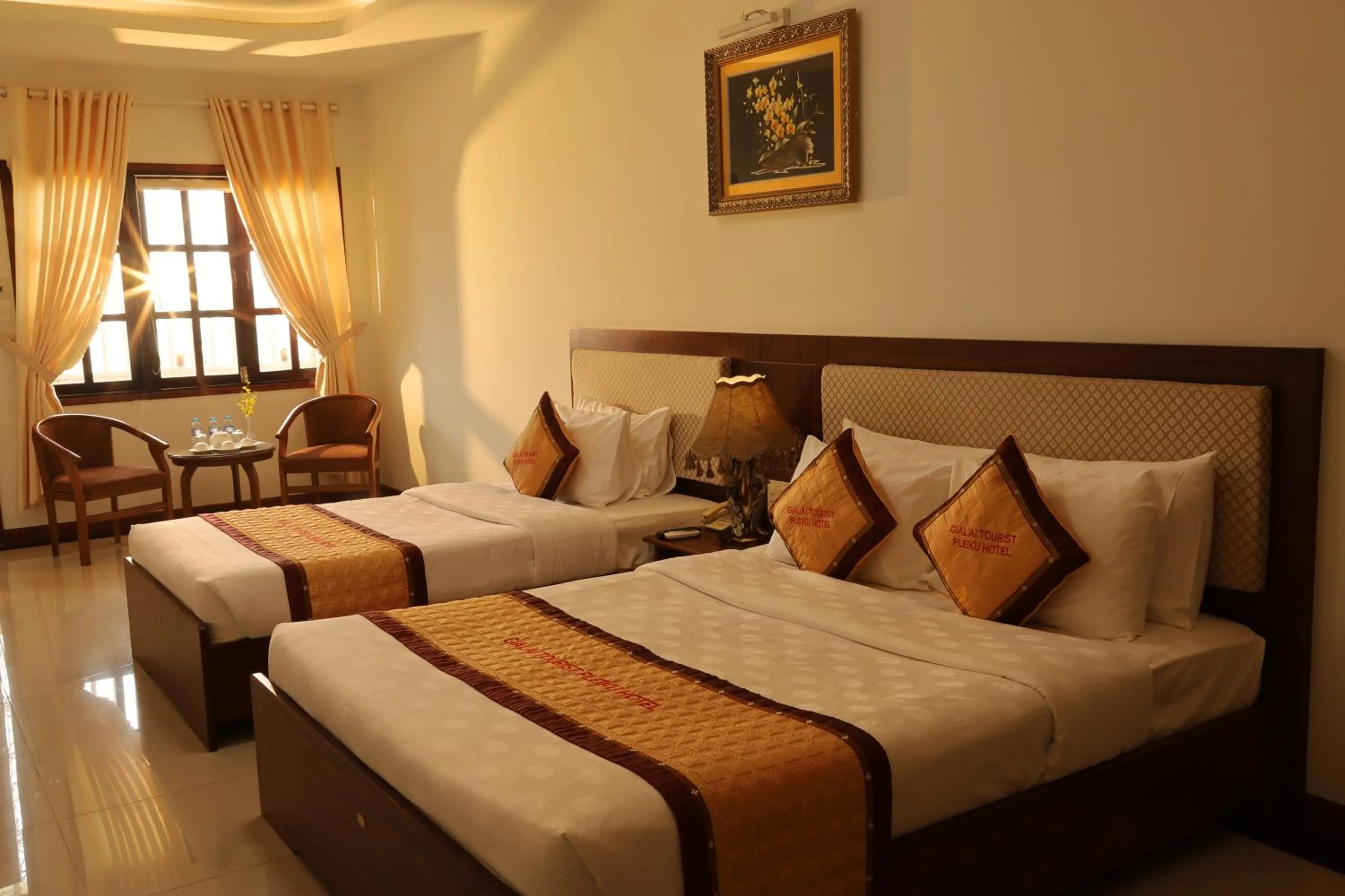 Bed in Pleiku Hotel by Gia Lai Tourist