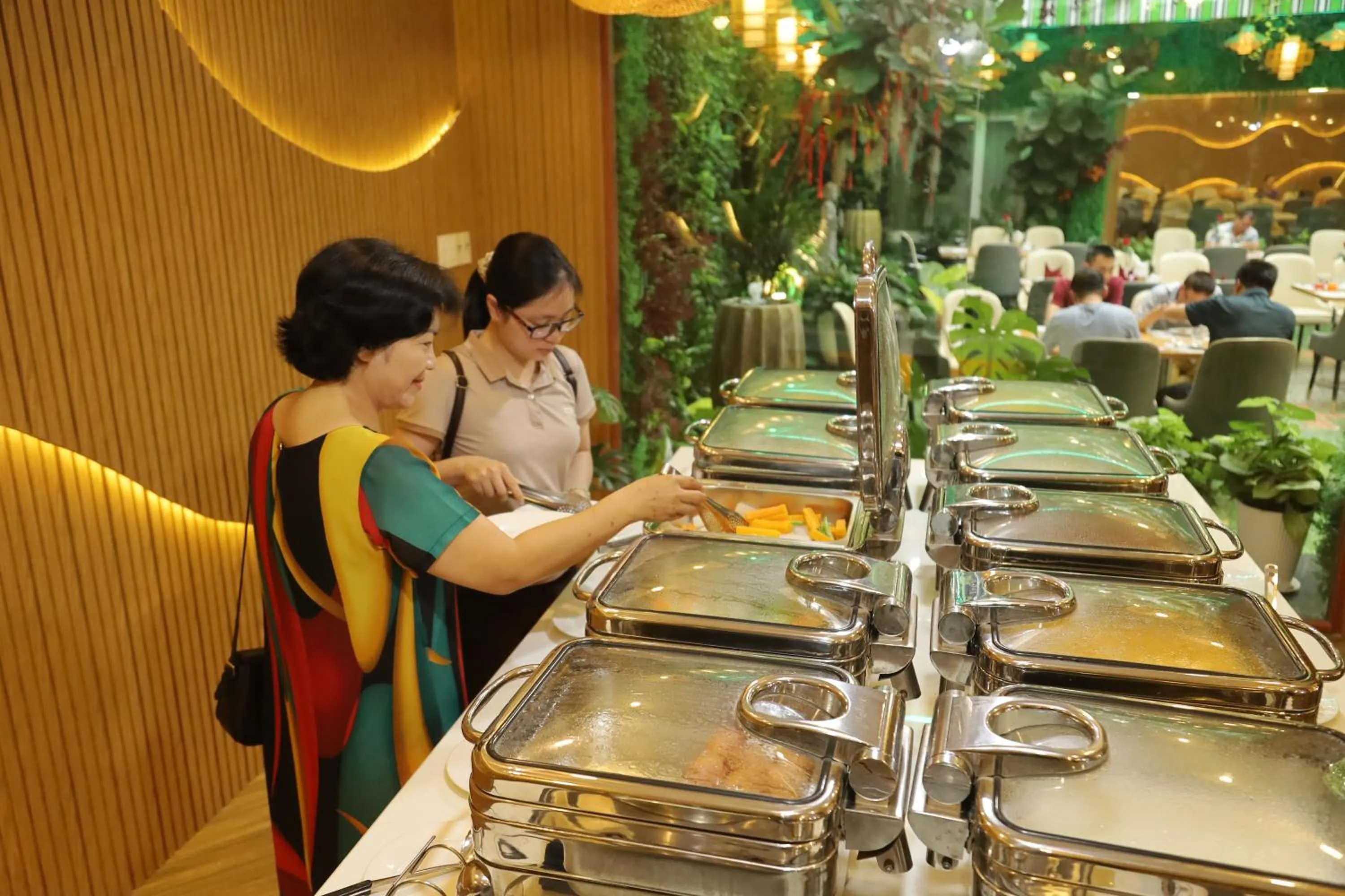 People in Pleiku Hotel by Gia Lai Tourist