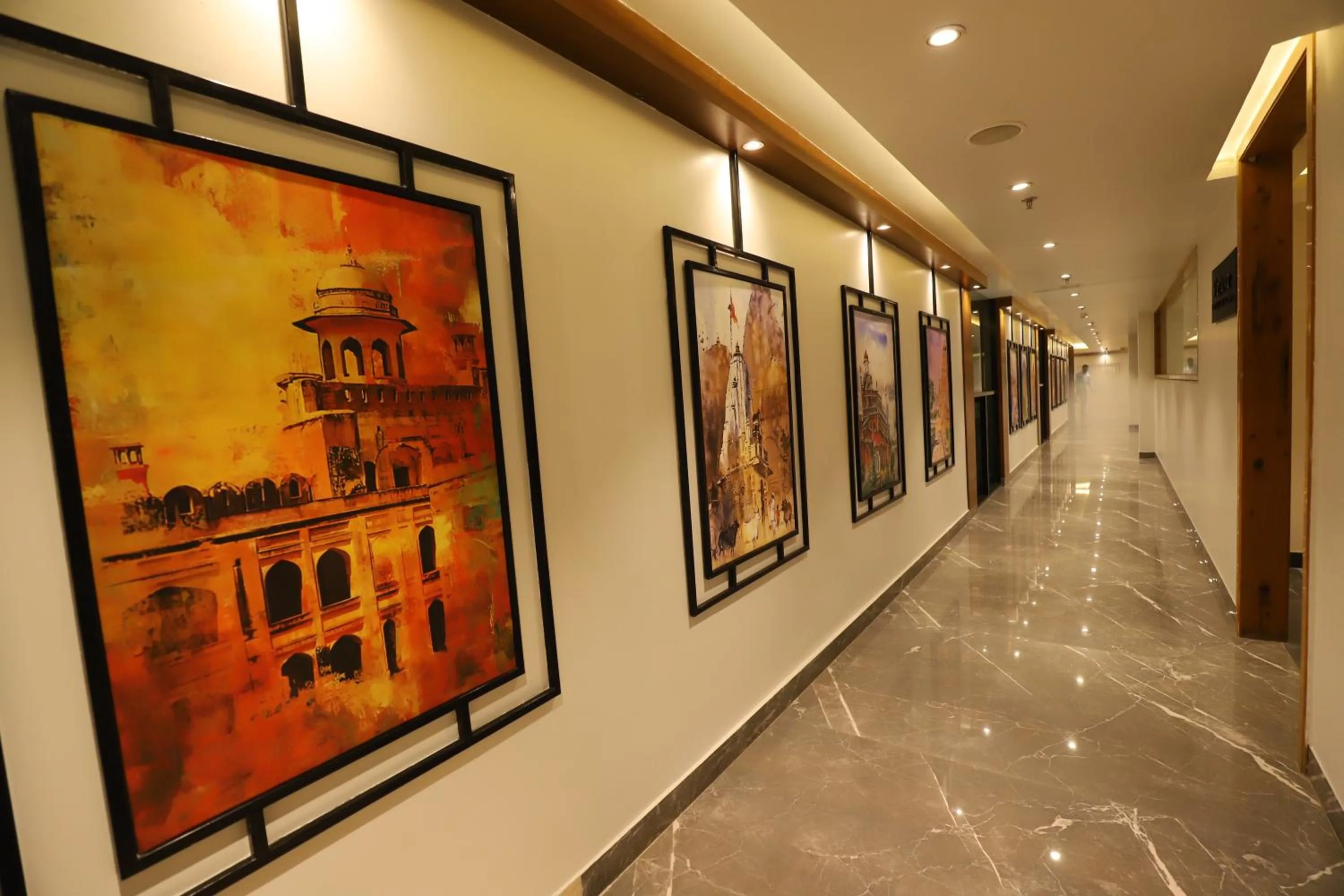 Decorative detail in The Pristine Hotel