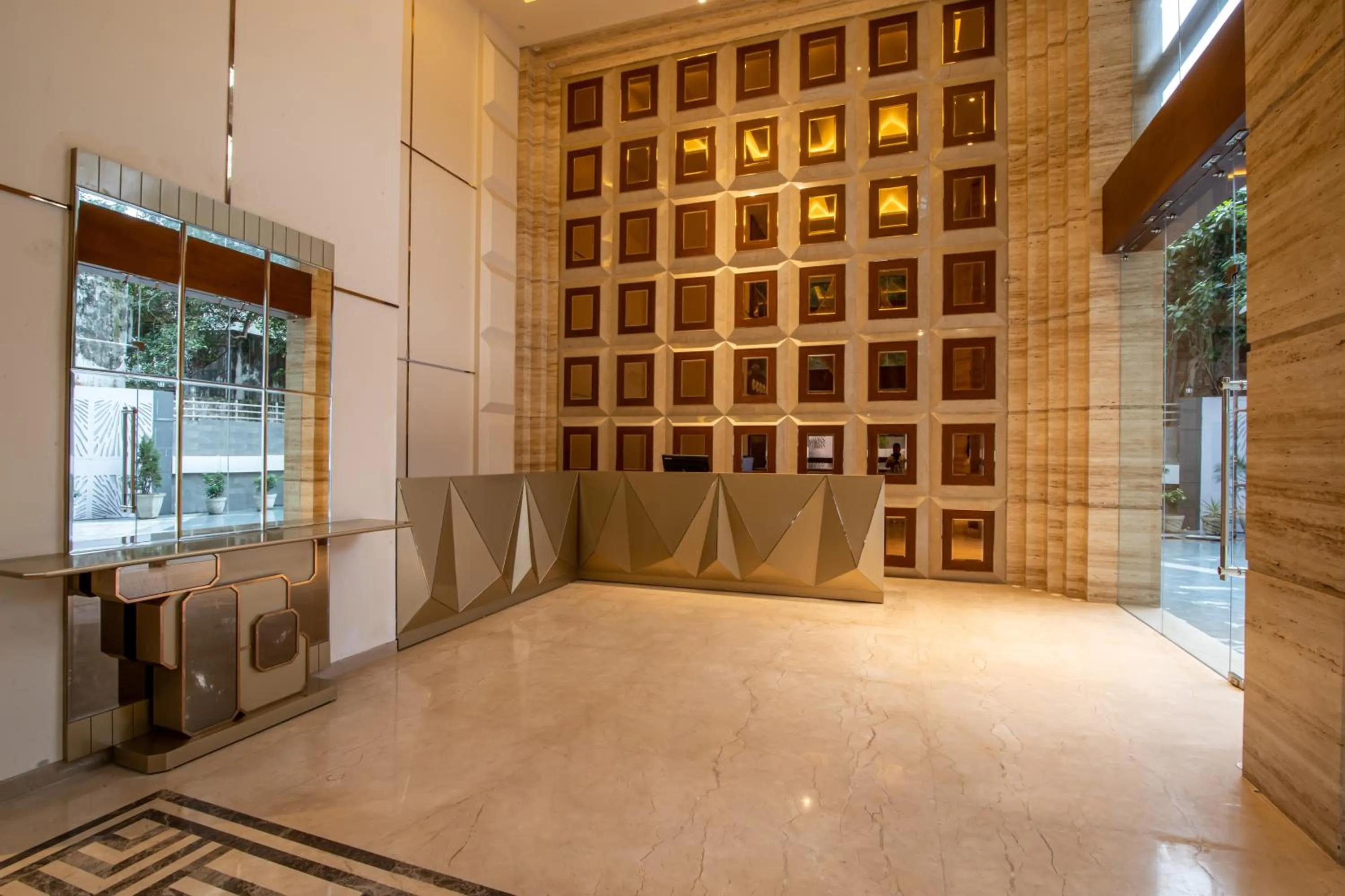 Lobby or reception in The Pristine Hotel