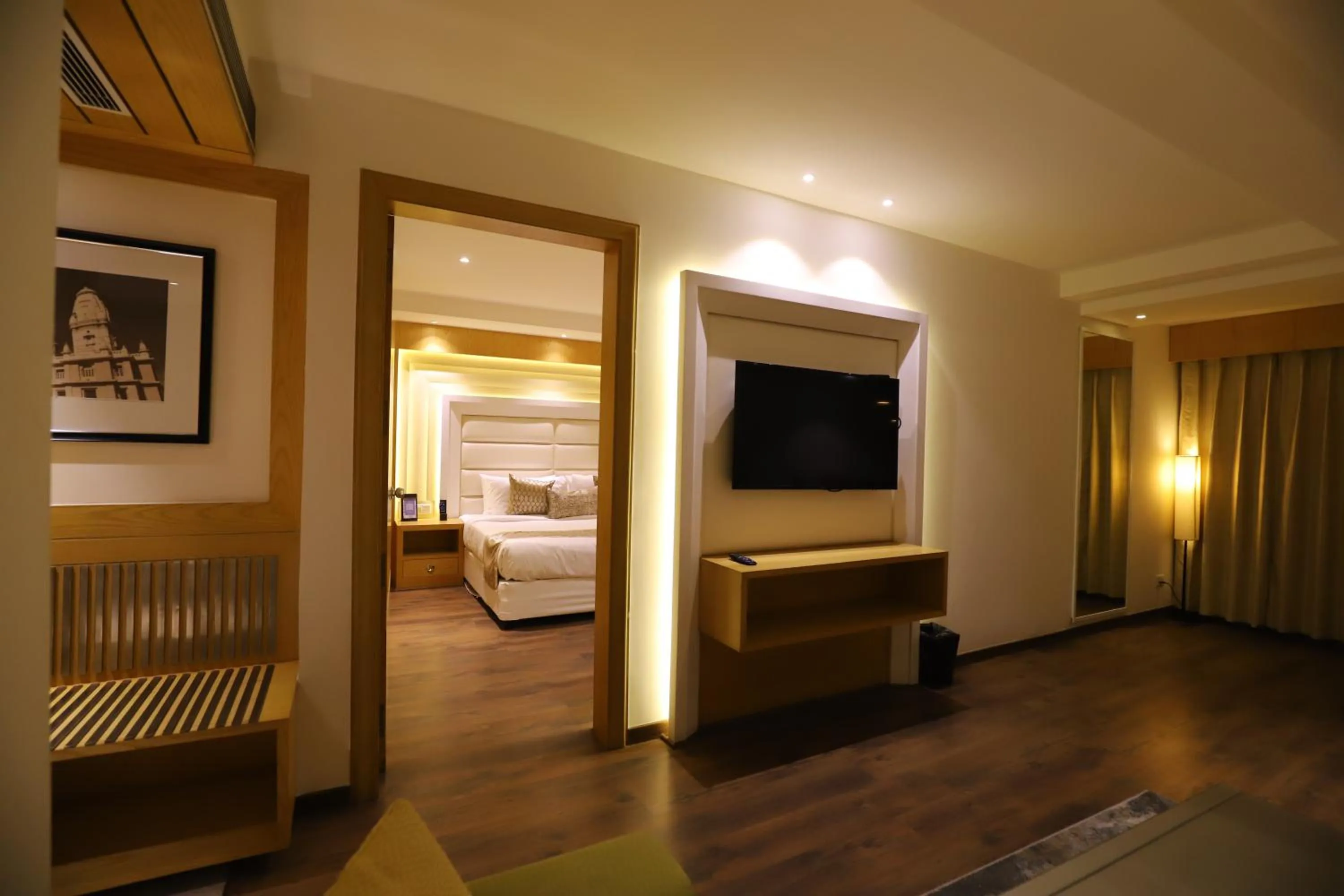 Photo of the whole room, Bed in The Pristine Hotel