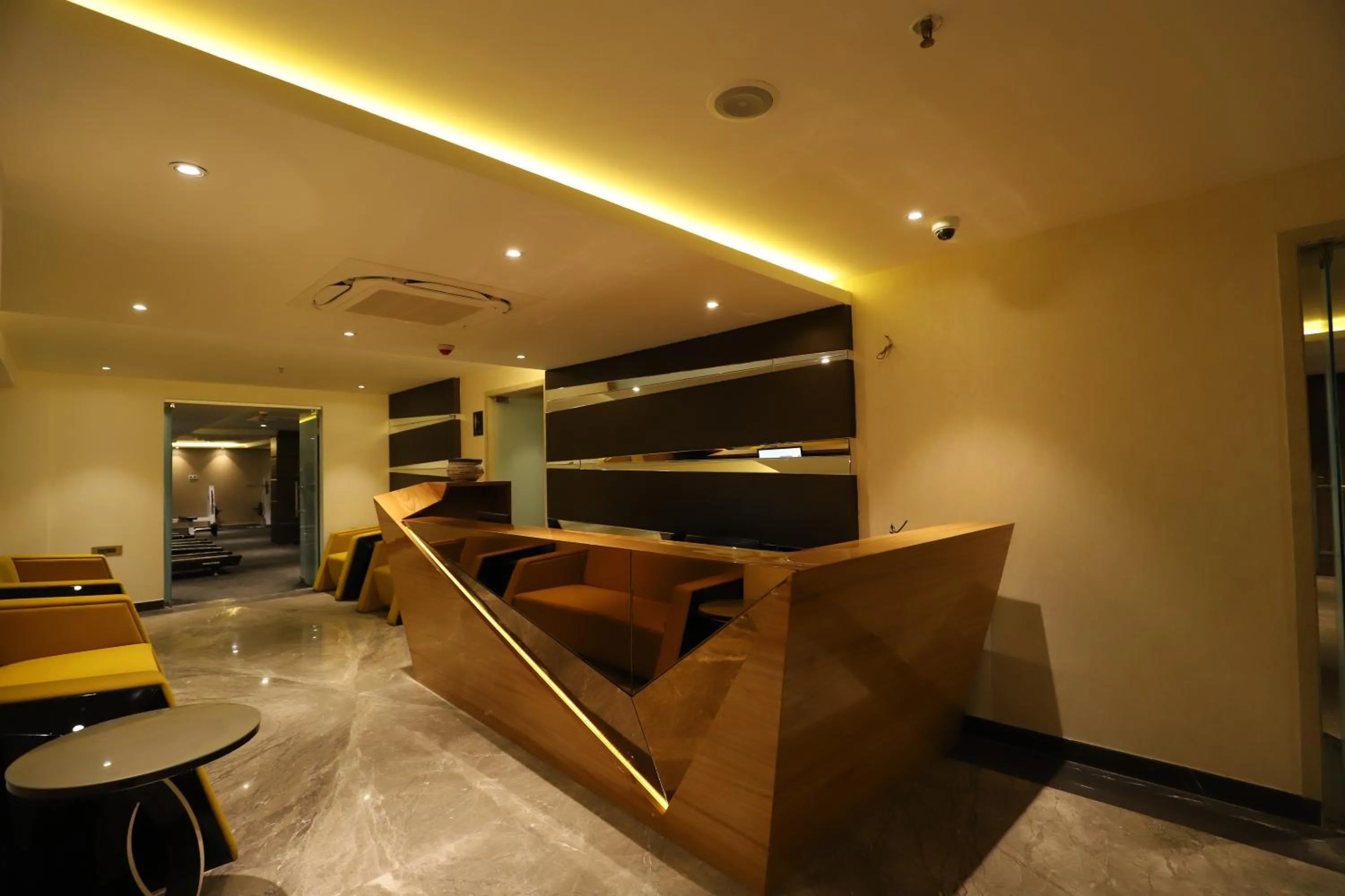 Living room in The Pristine Hotel