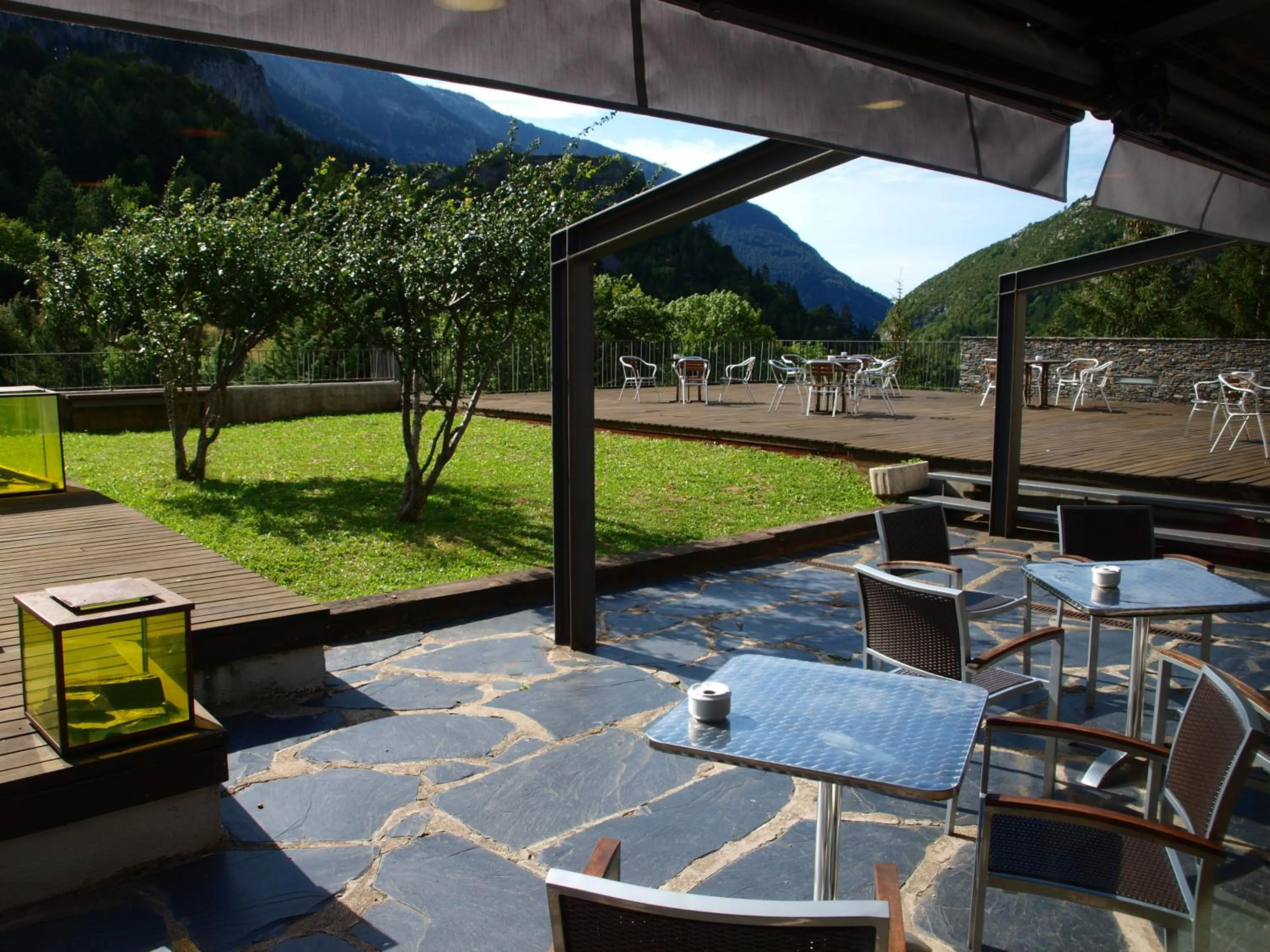 Balcony/Terrace in Hotel Santa Cristina Petit Spa