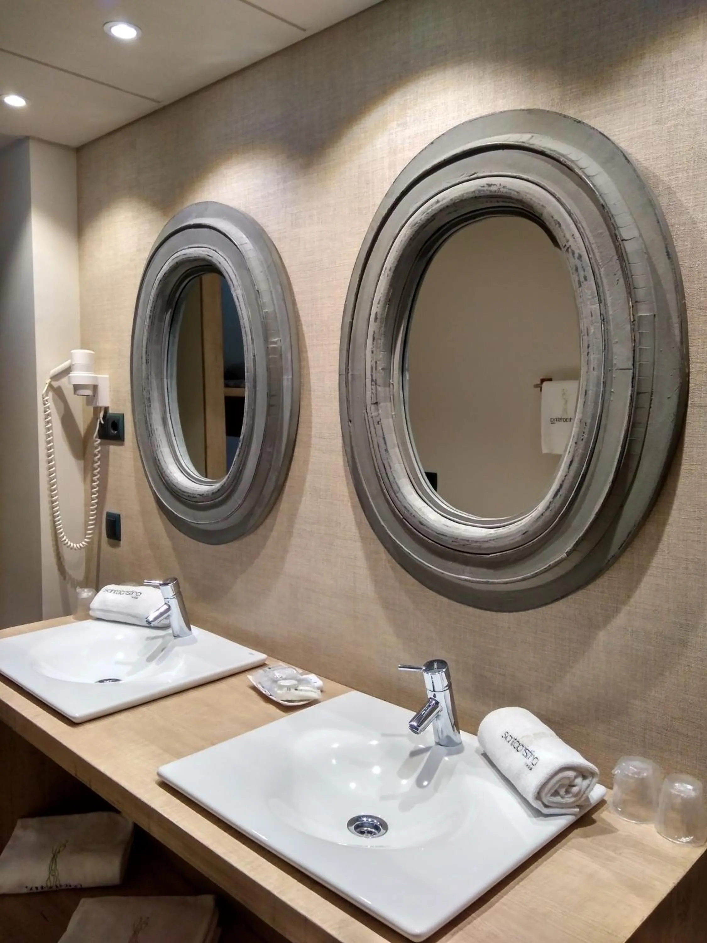 Bathroom in Hotel Santa Cristina Petit Spa