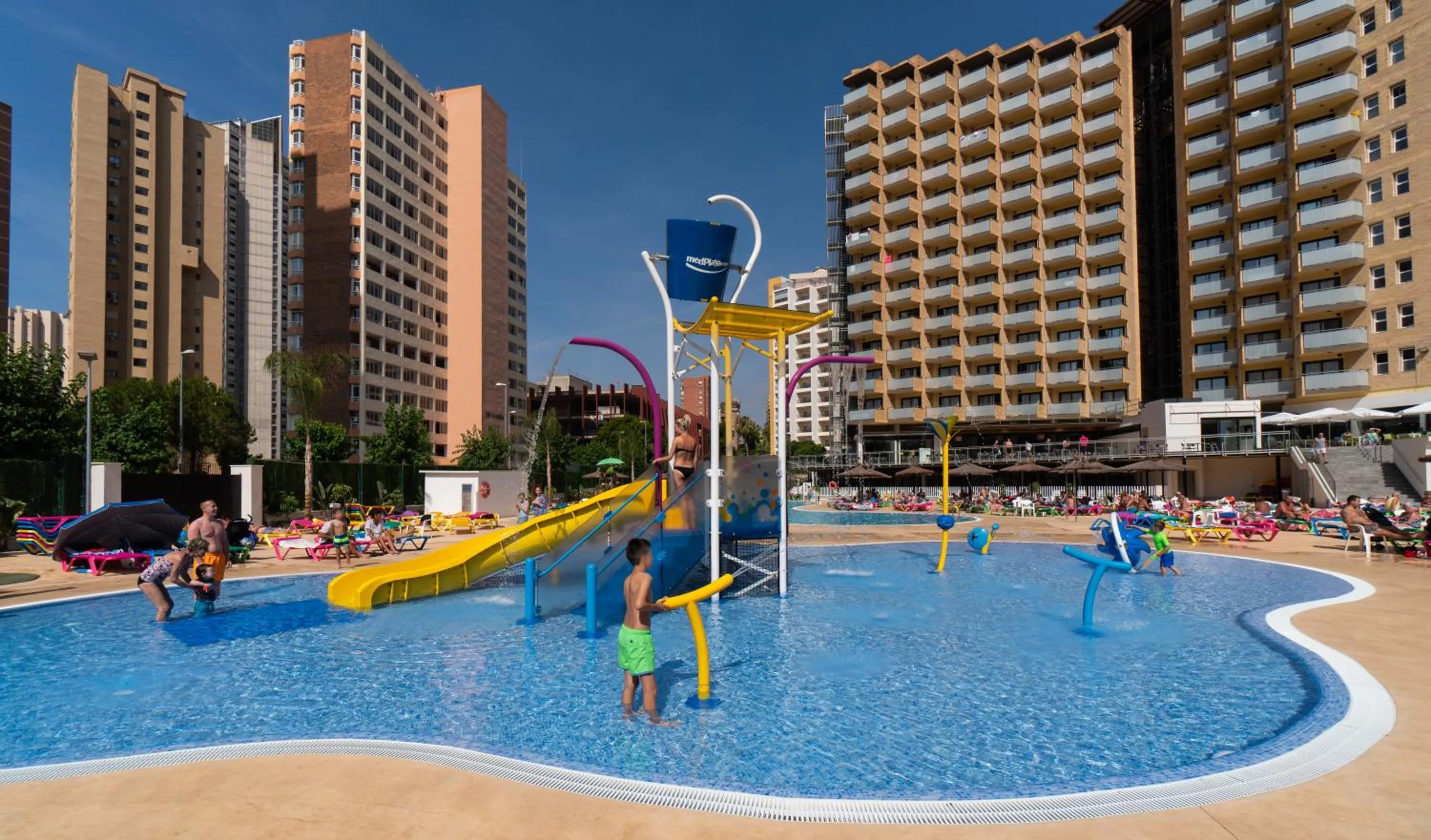 Swimming pool in Medplaya Hotel Rio Park
