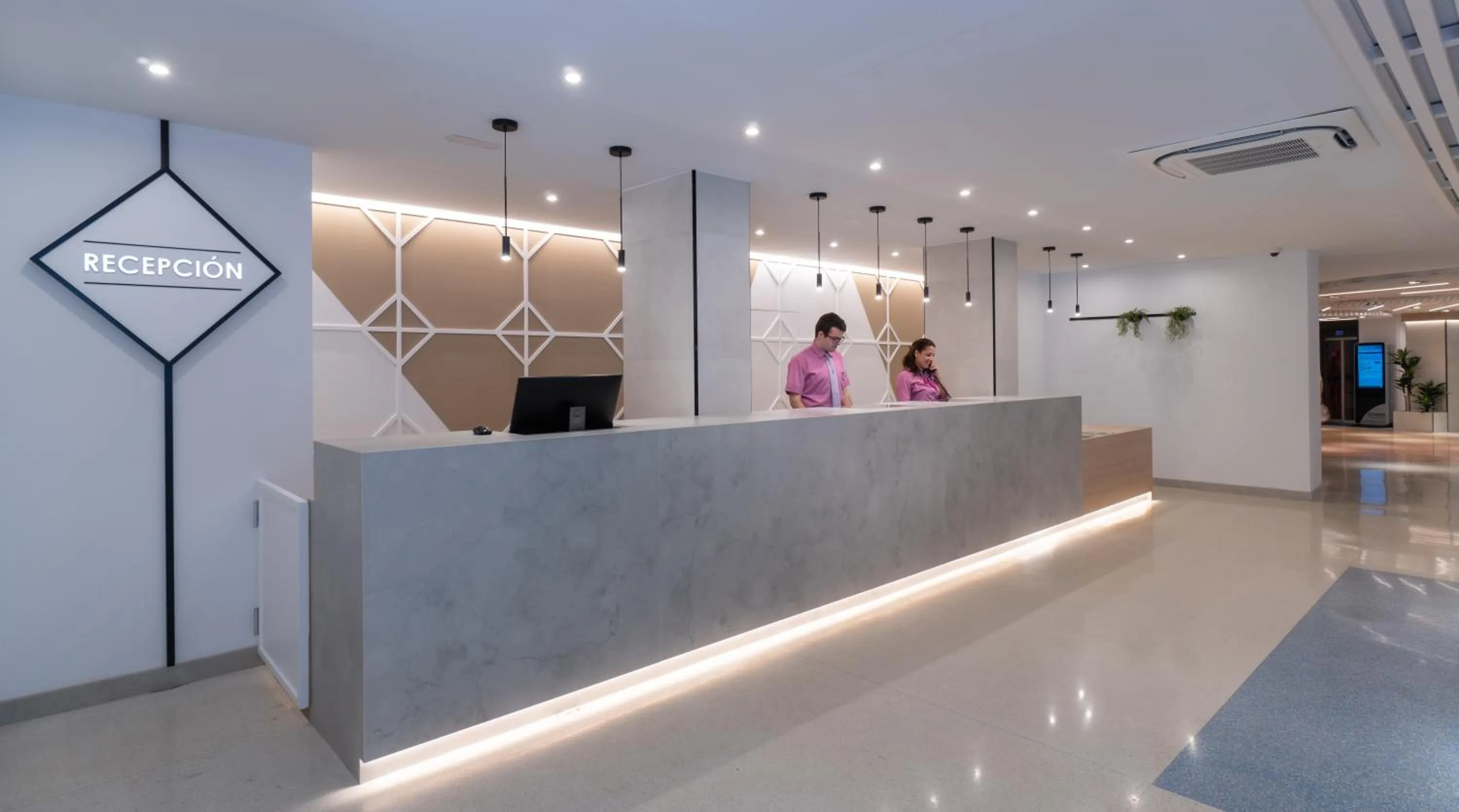 Lobby or reception in Medplaya Hotel Rio Park