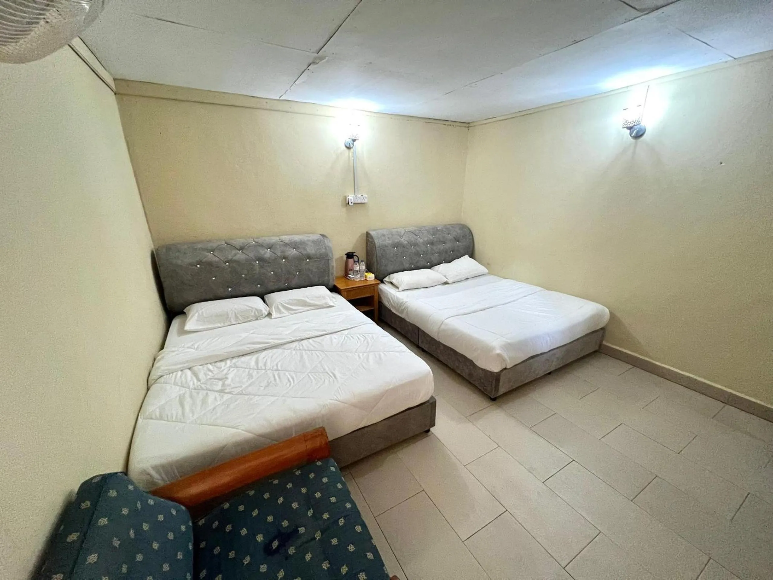 Bed in DGeting Beach Resort