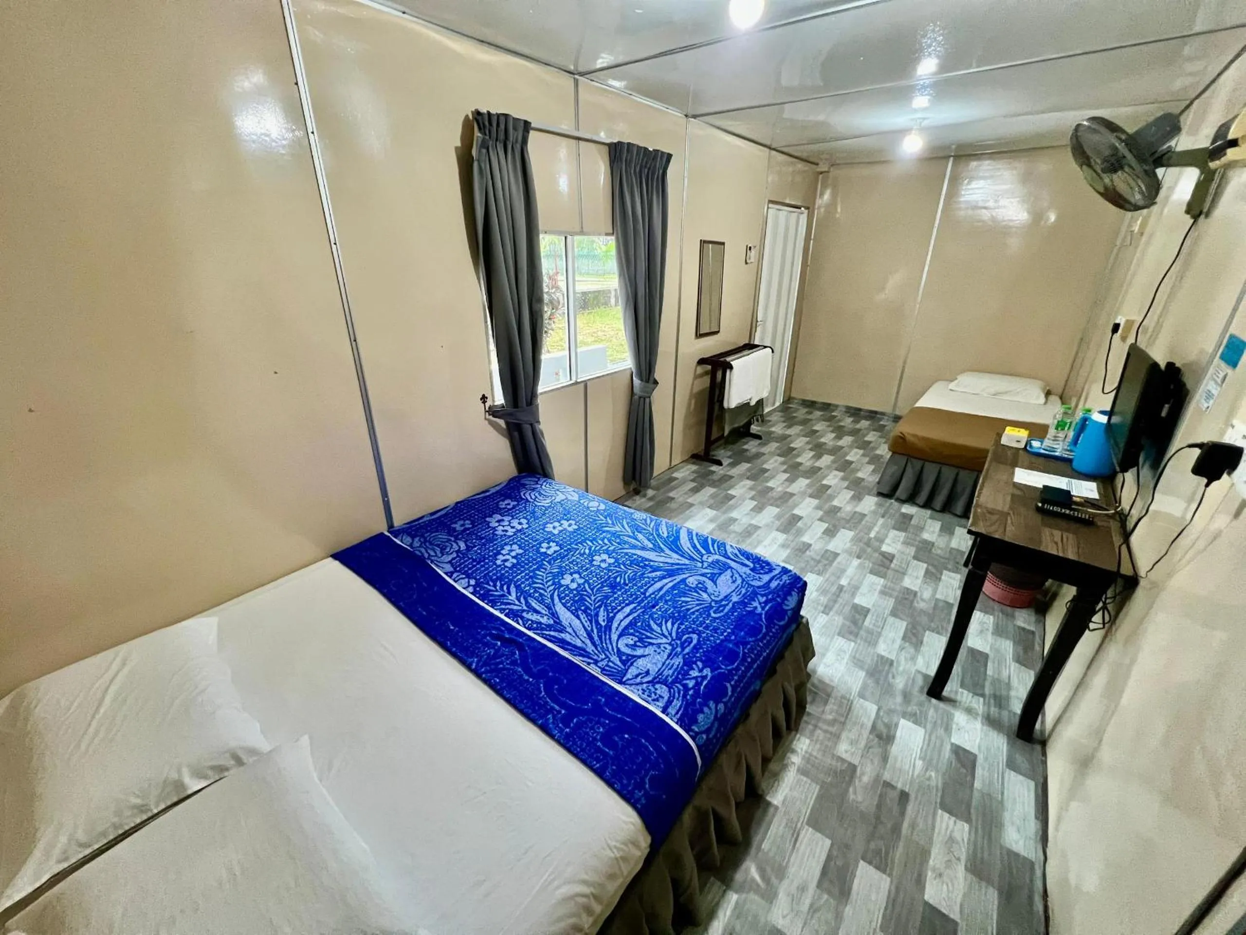 Bed in DGeting Beach Resort