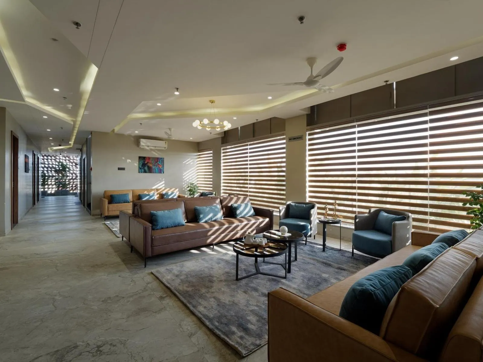 Lobby or reception in Hotel Akruti, Nanded