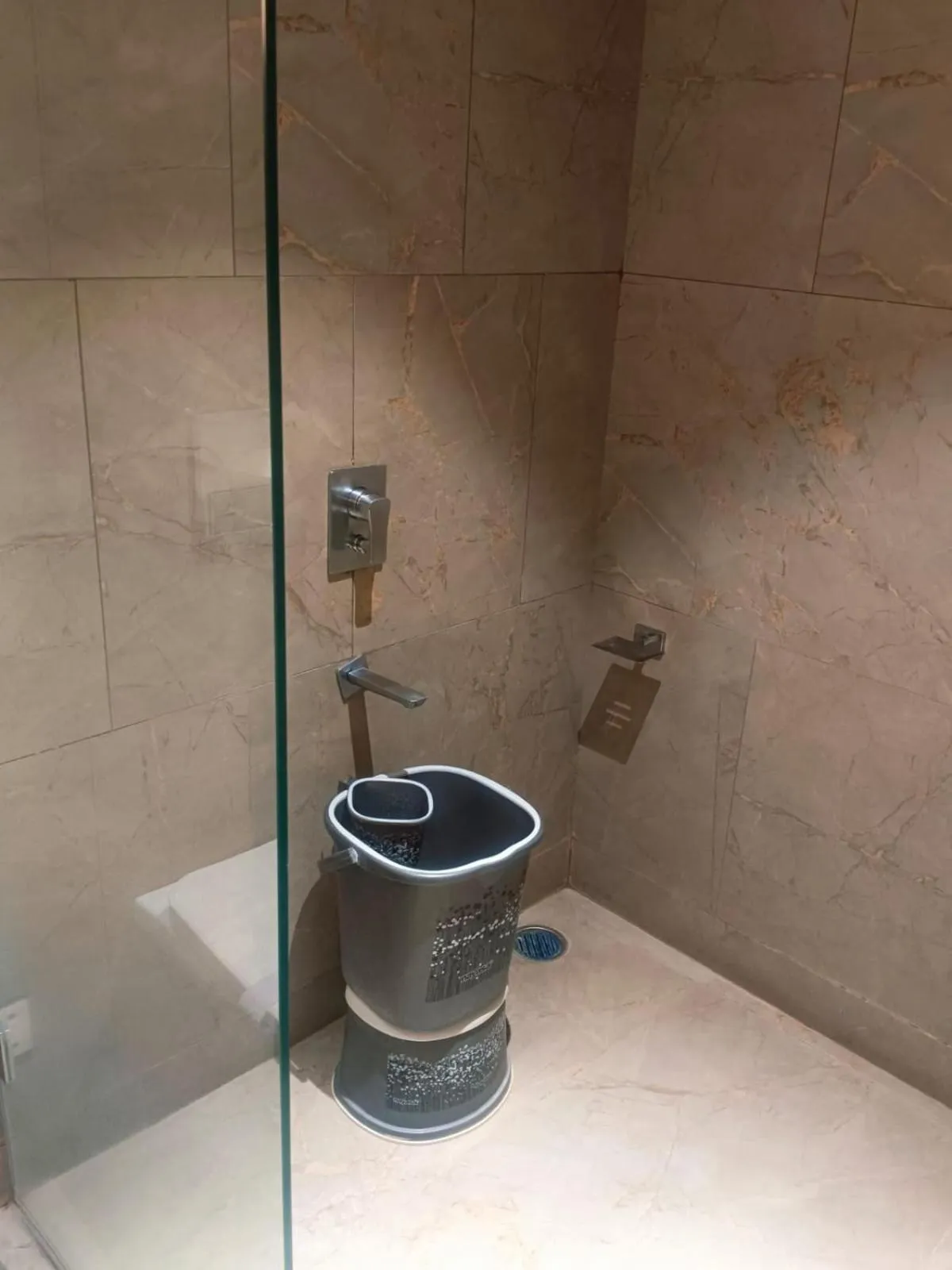 Bathroom in Hotel Akruti, Nanded