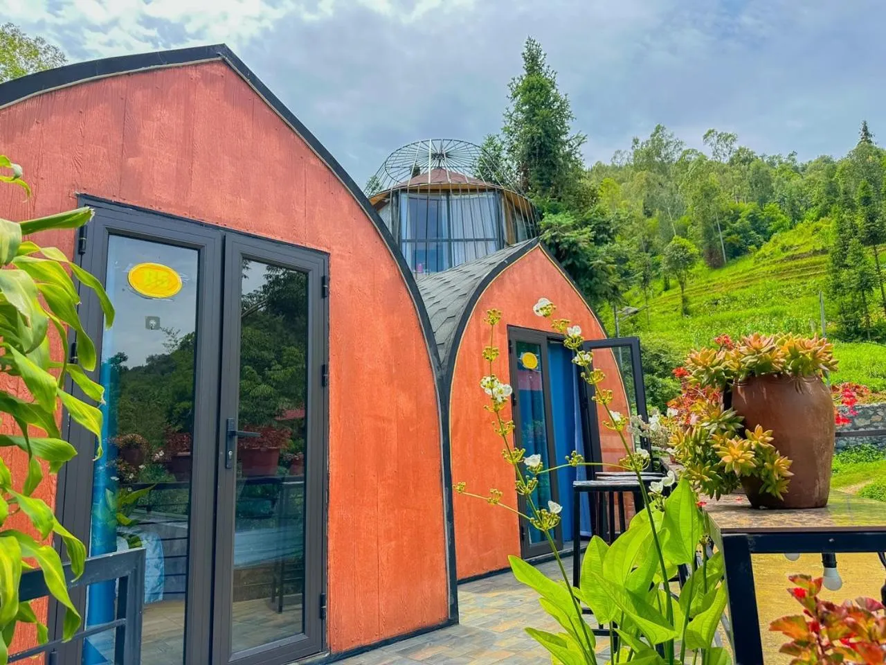 Property building in Plum Homestay Đồng Văn