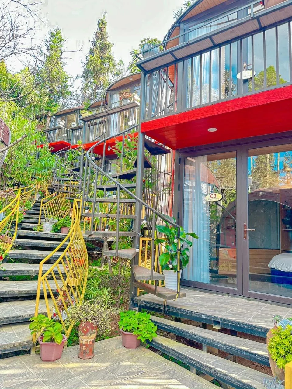 Property building in Plum Homestay Đồng Văn