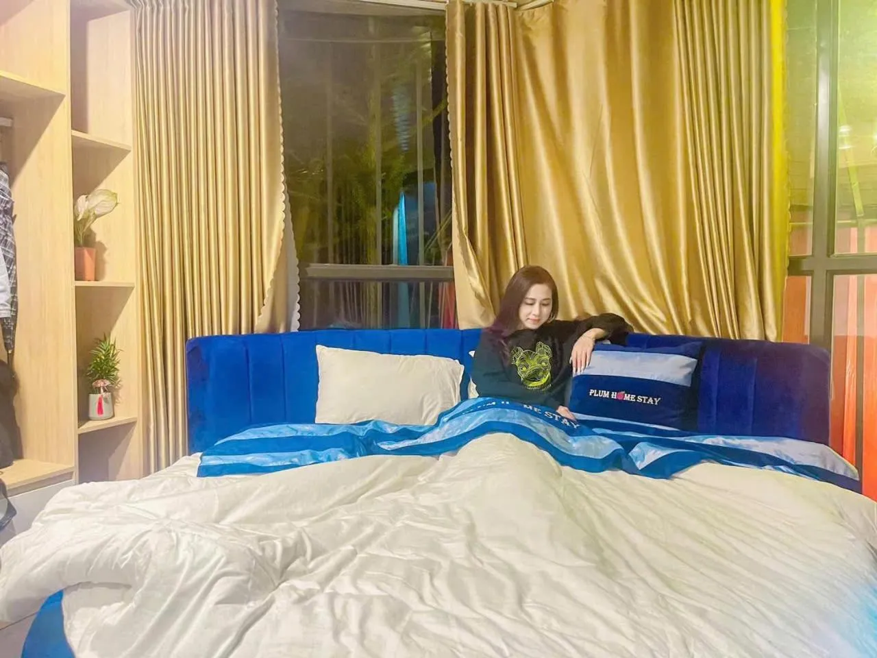 Bedroom, Bed in Plum Homestay Đồng Văn