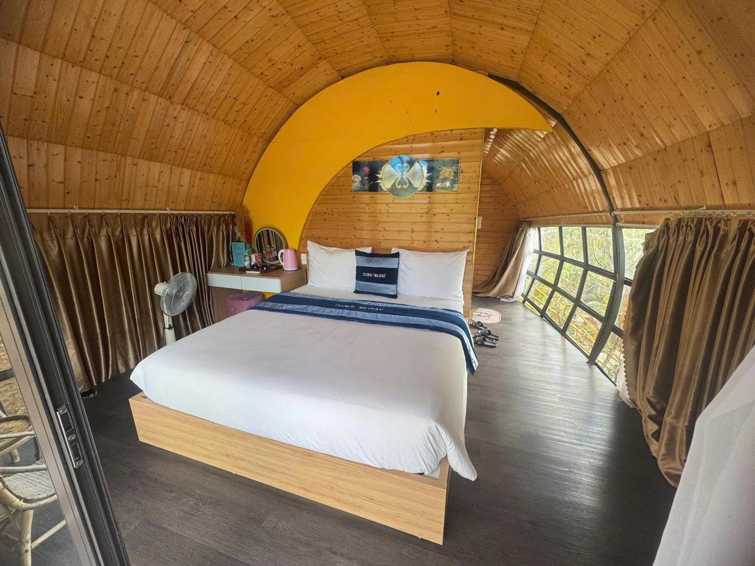 Bed in Plum Homestay Đồng Văn