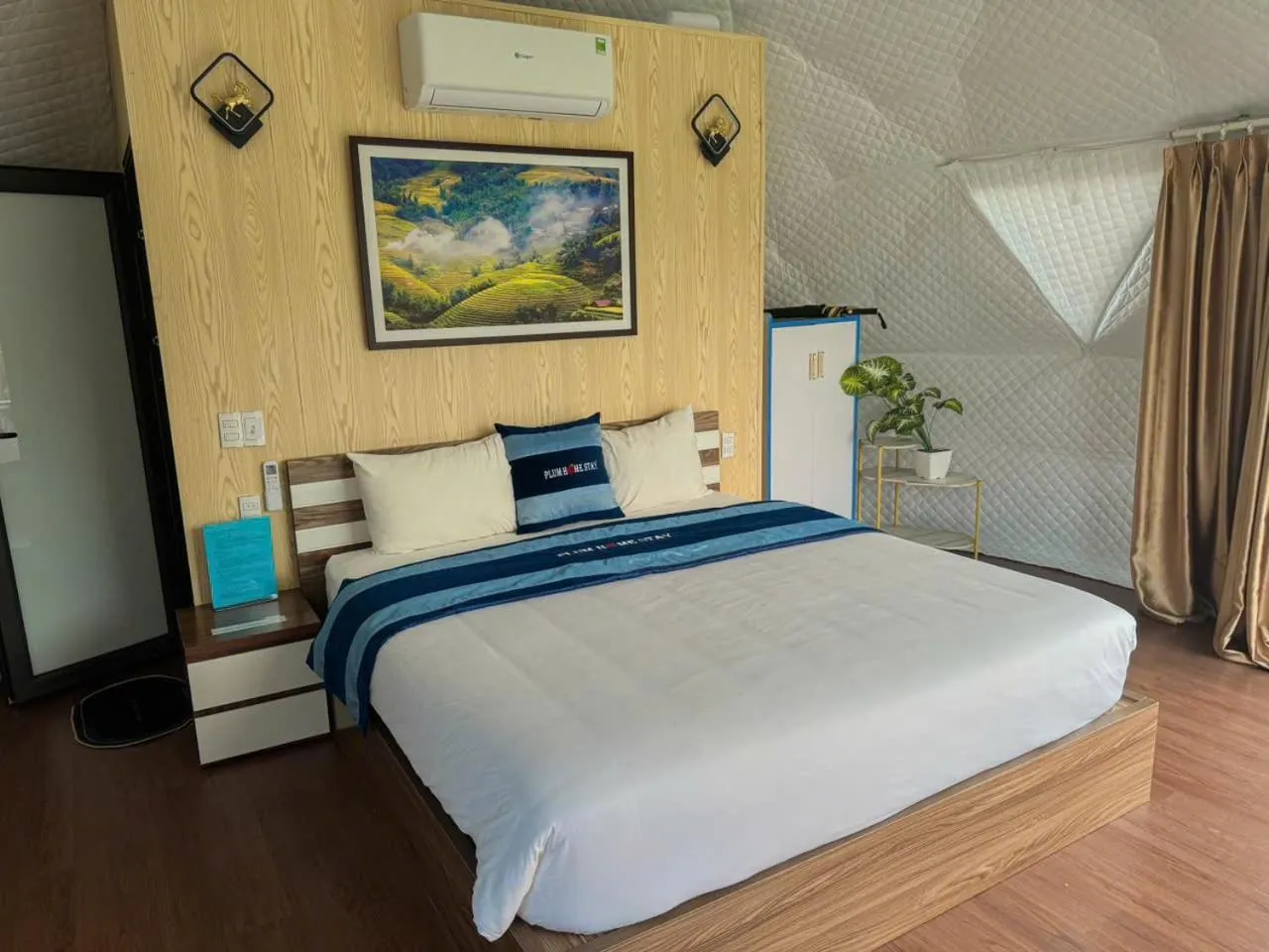 Bed in Plum Homestay Đồng Văn