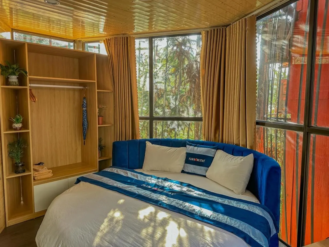 Bed in Plum Homestay Đồng Văn