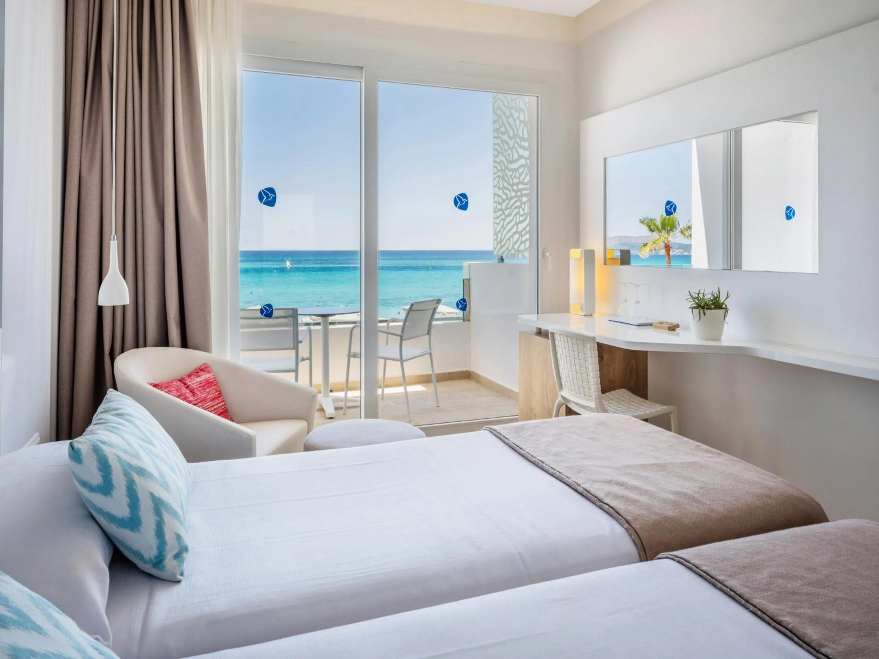 Bedroom, Bed in The Sea Hotel by Grupotel - Adults Only