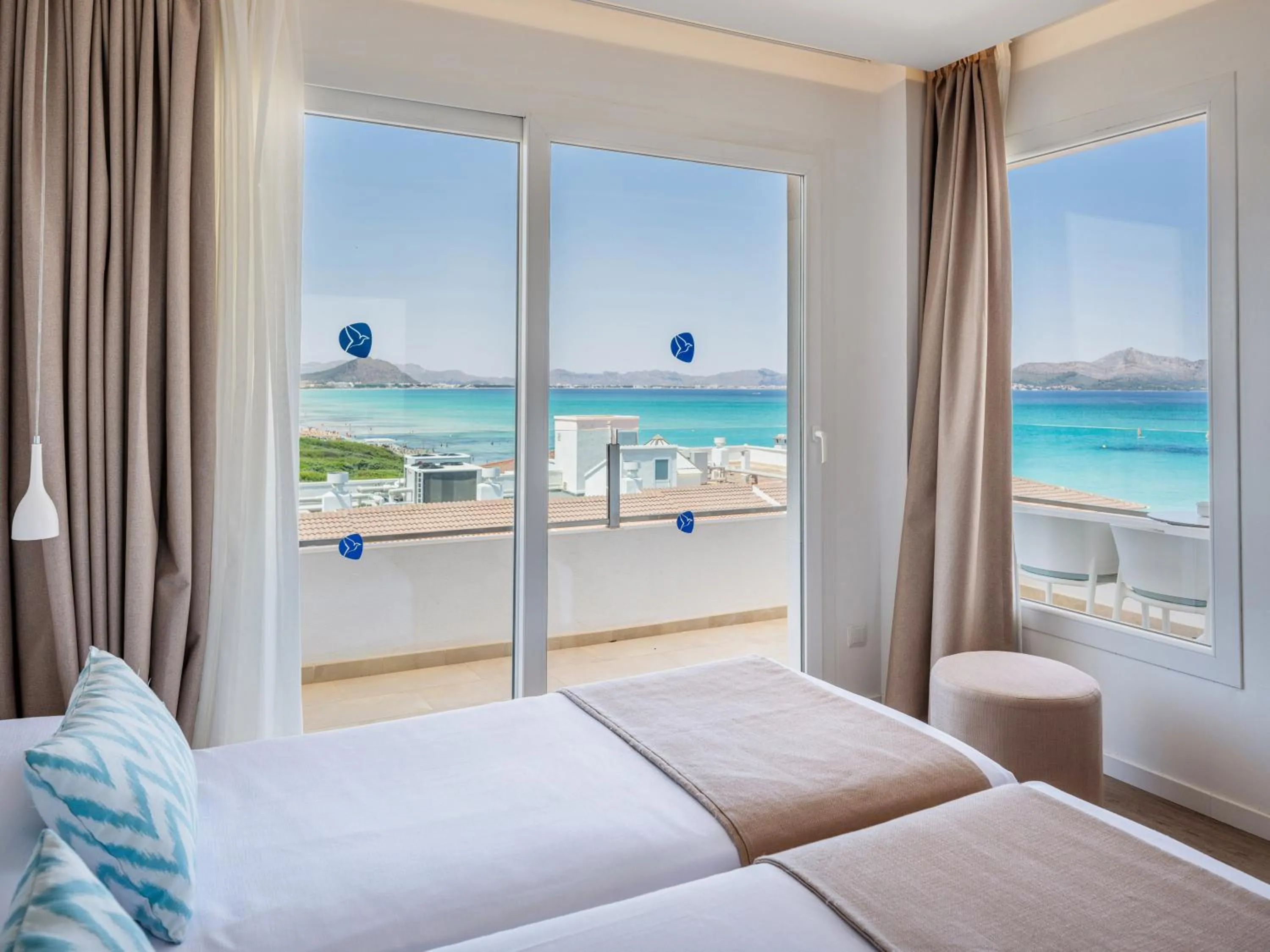 Bedroom, Bed in The Sea Hotel by Grupotel - Adults Only