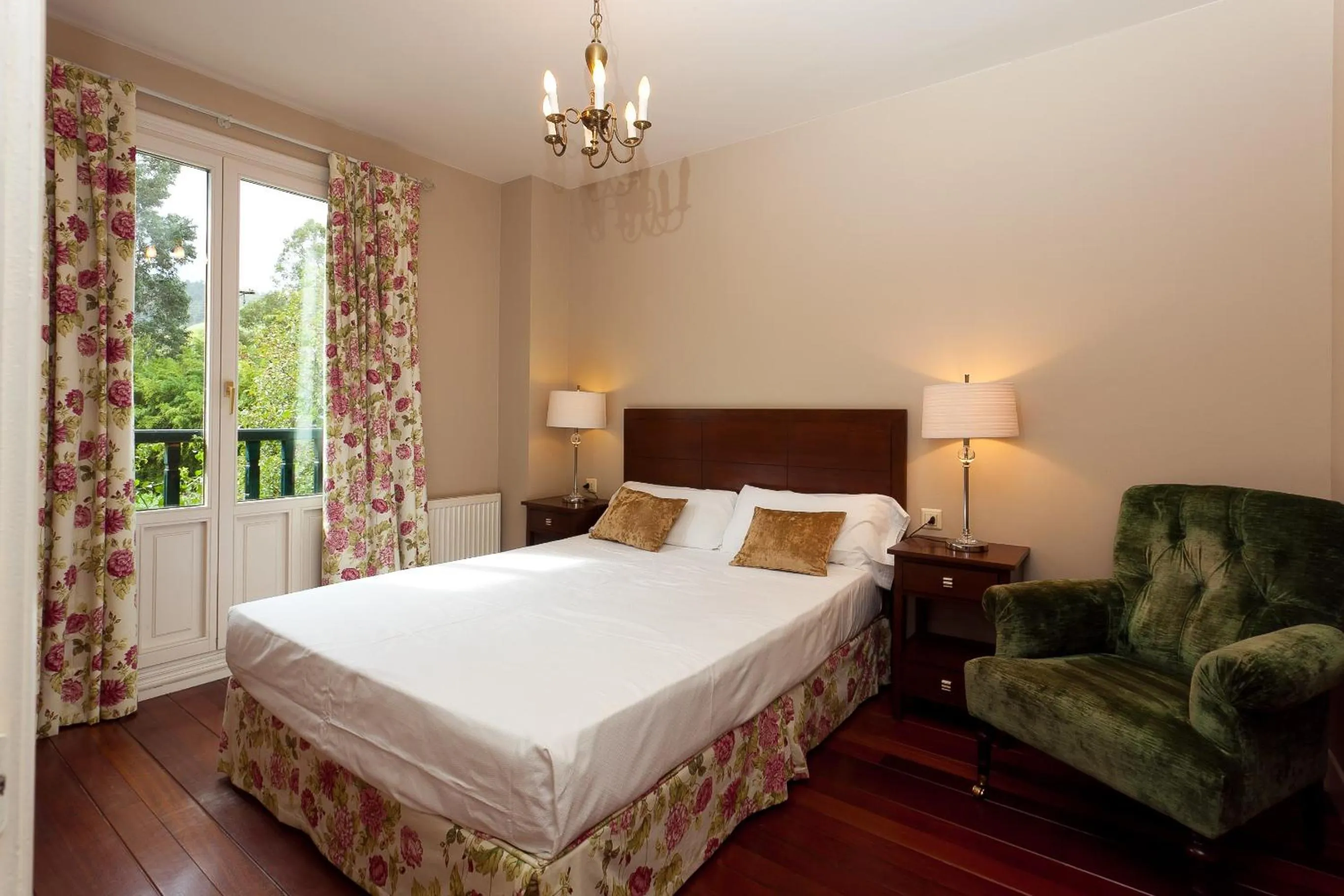 Bed in Hotel Zubieta