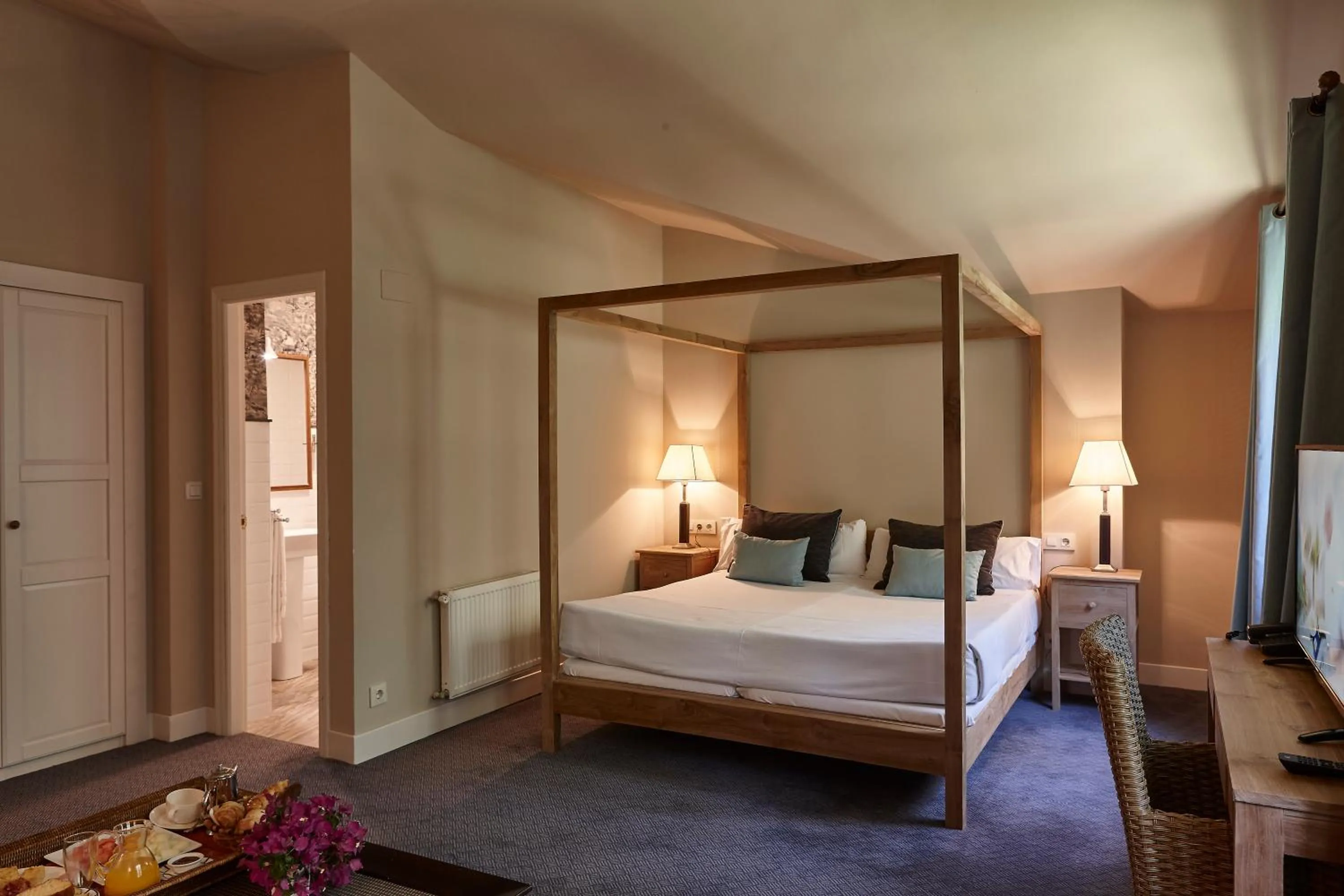 Bed in Hotel Zubieta