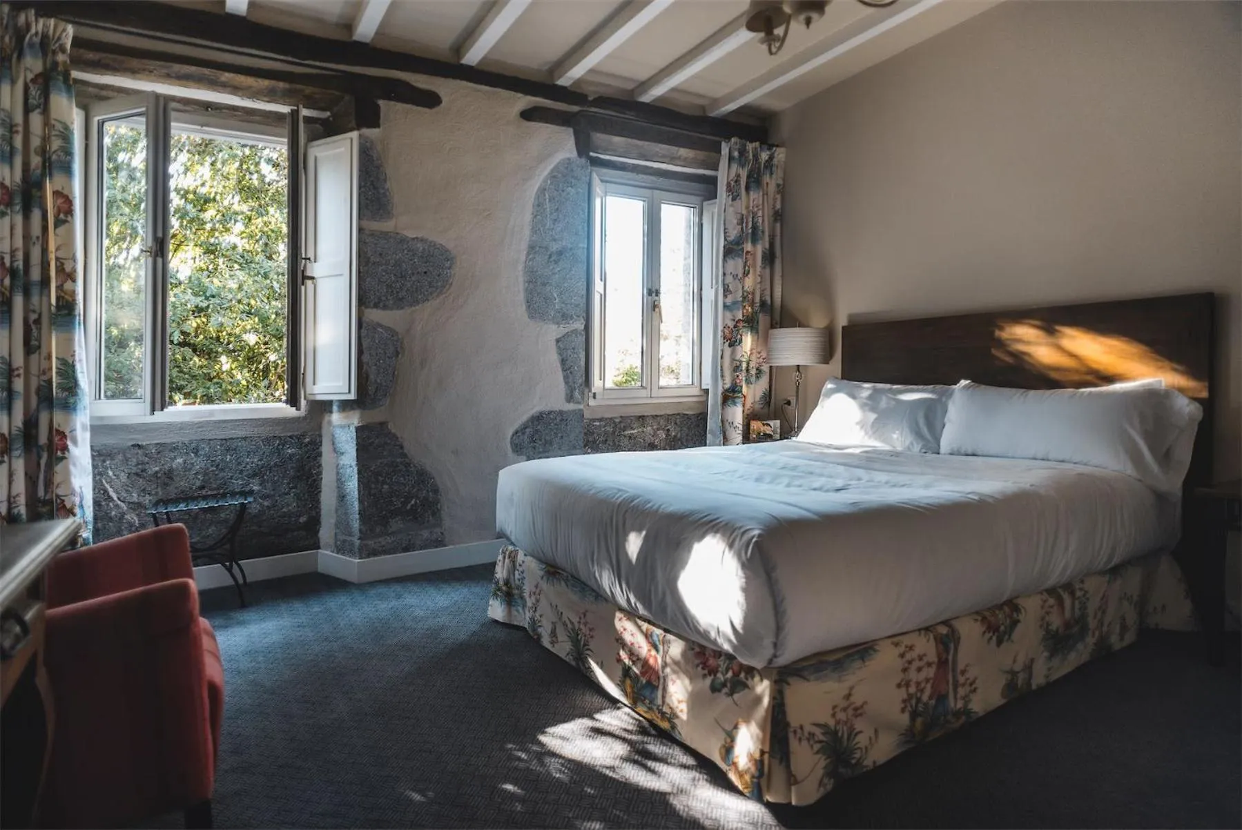 Bed in Hotel Zubieta