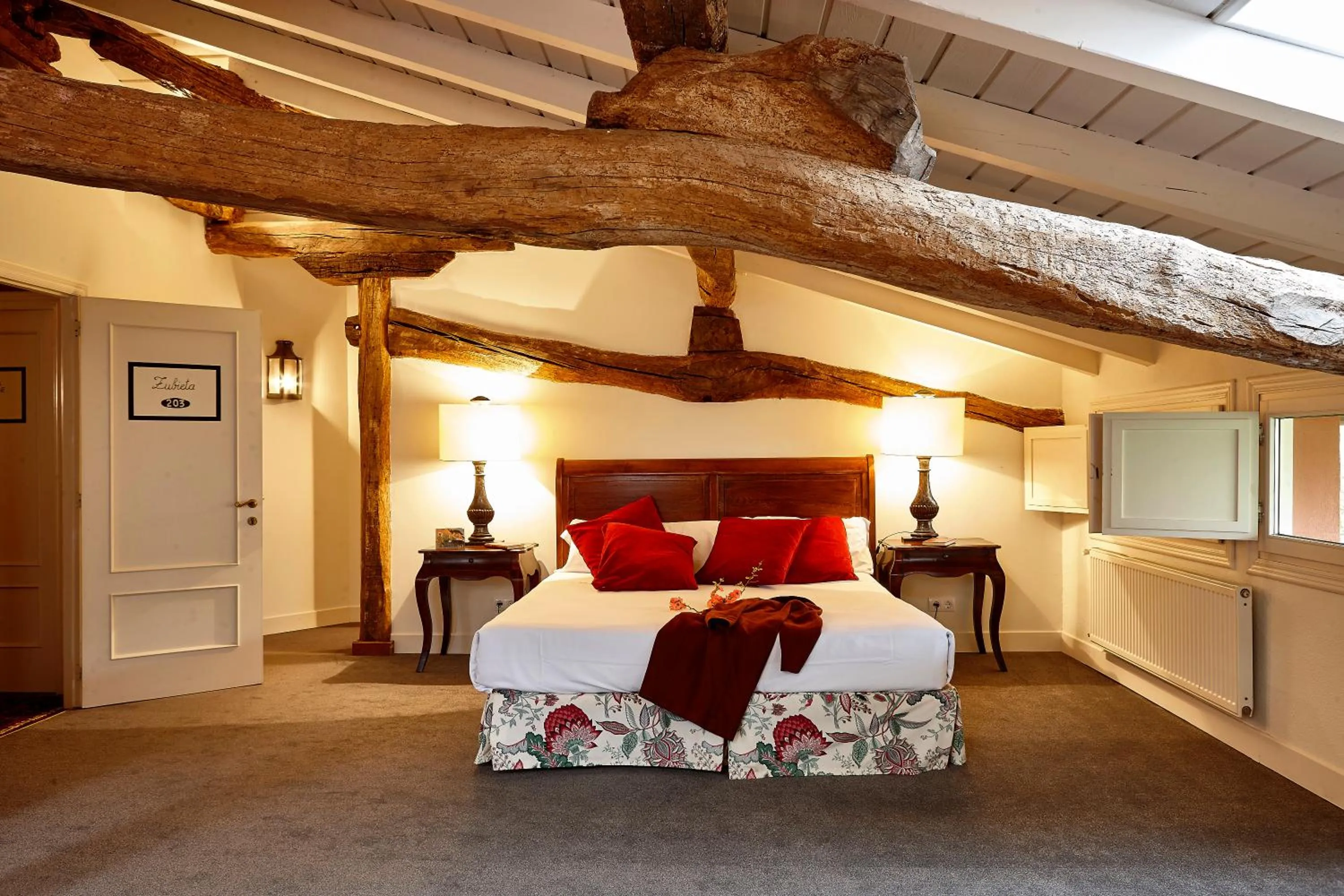 Bed in Hotel Zubieta