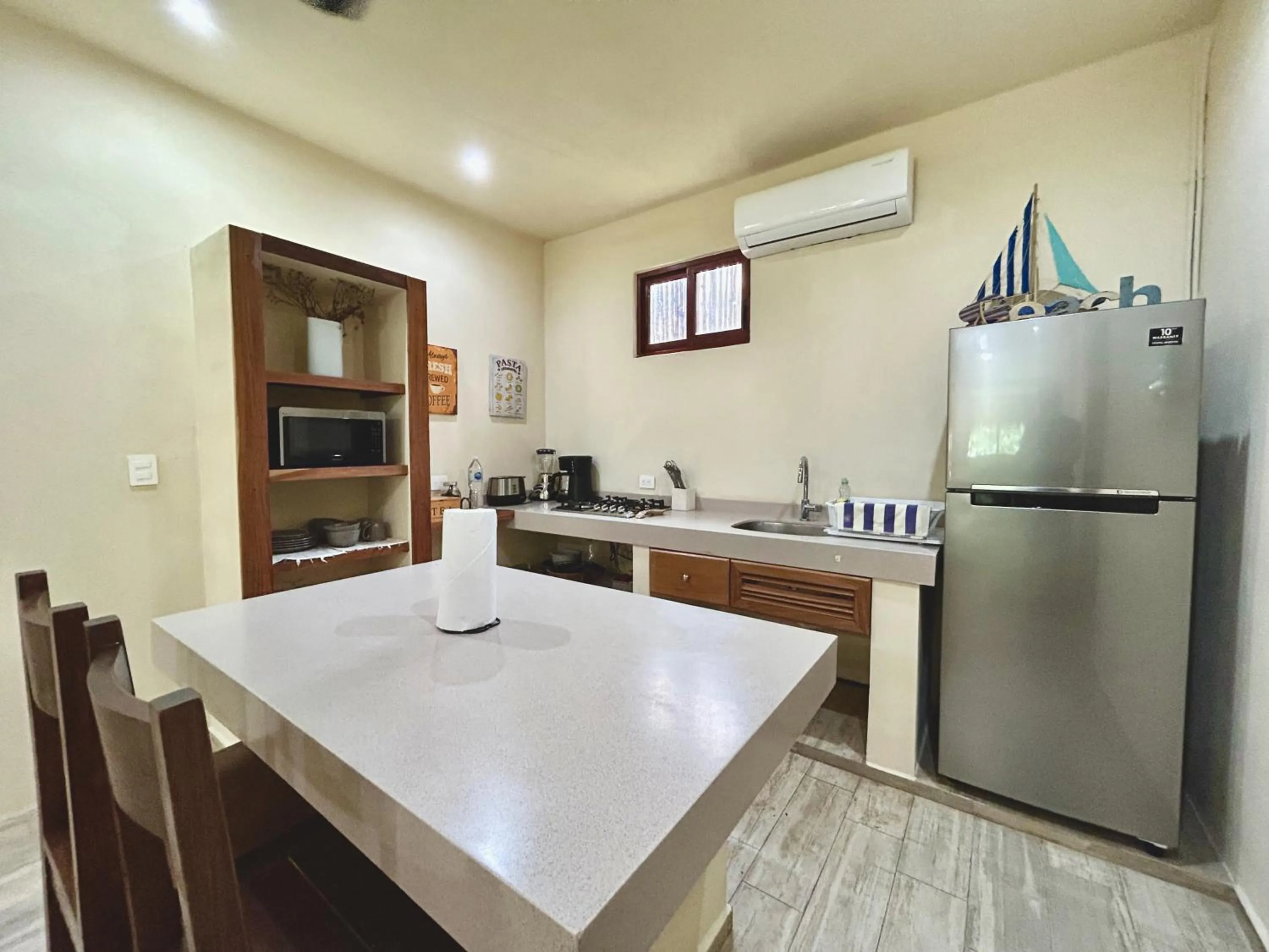 Kitchen or kitchenette in Aldea Xaan Ha Tulum