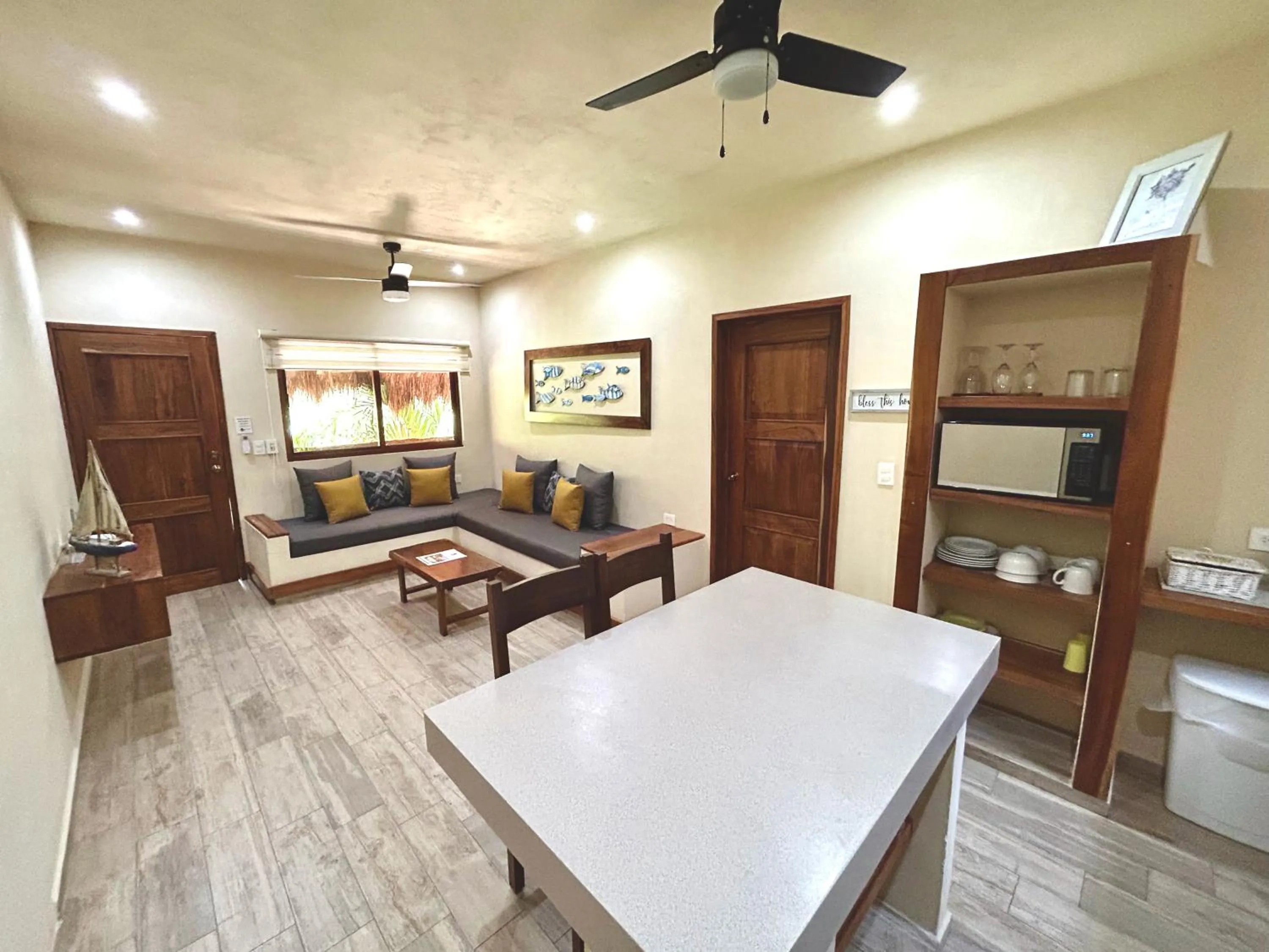 Kitchen or kitchenette in Aldea Xaan Ha Tulum