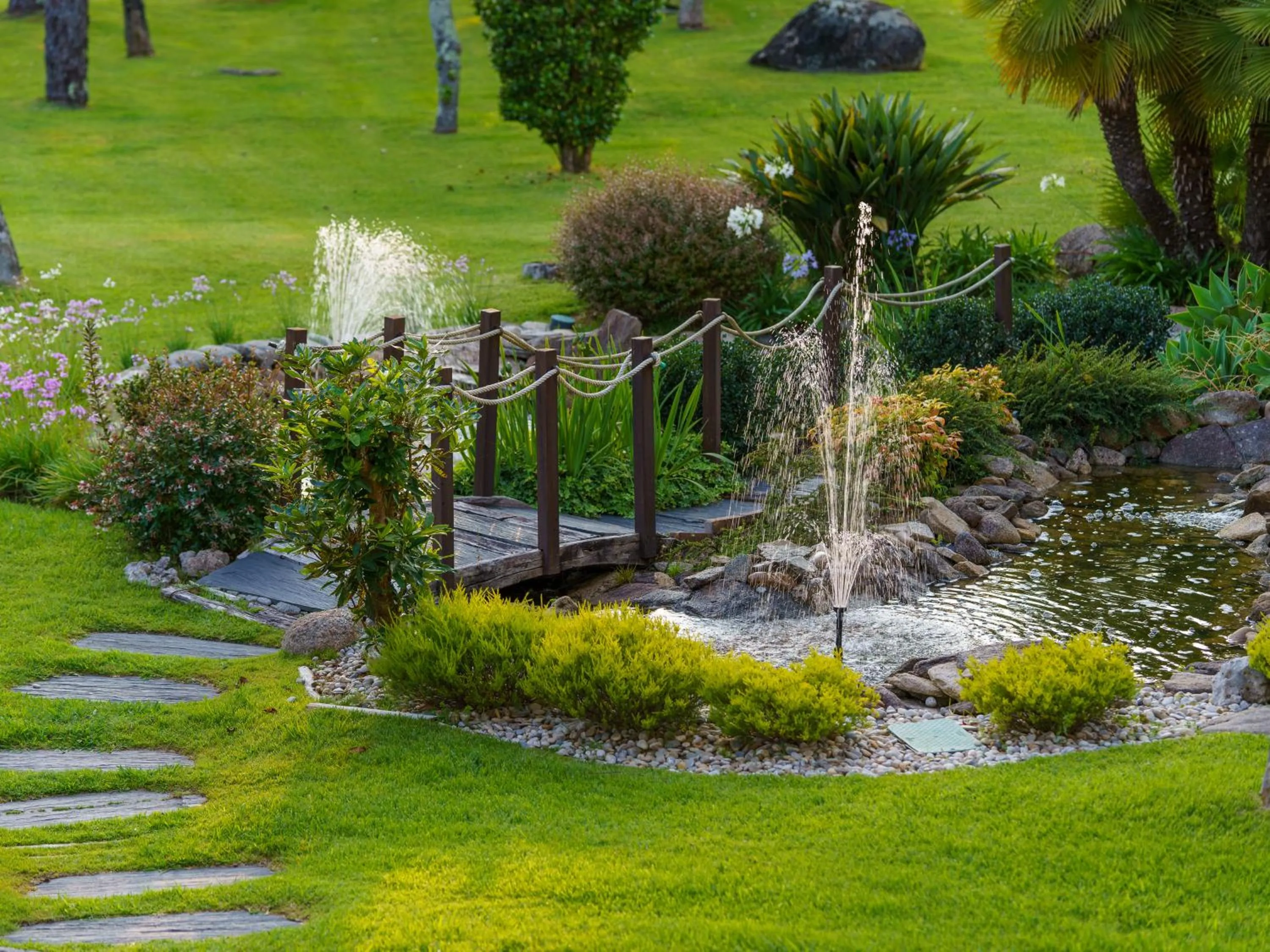 Garden in Hotel Spa Atlántico San Vicente do Mar