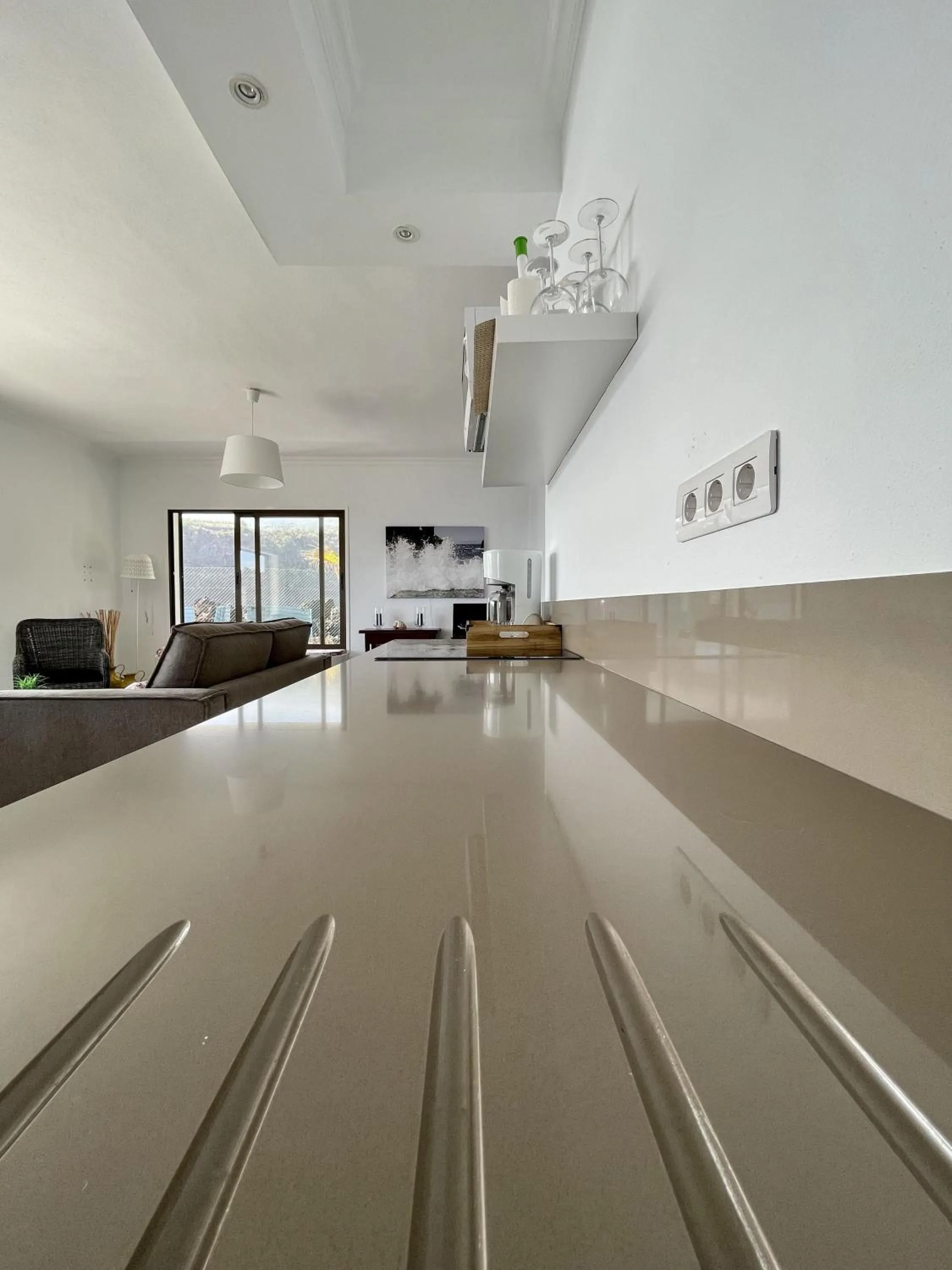 Kitchen or kitchenette in Hotel El Patio