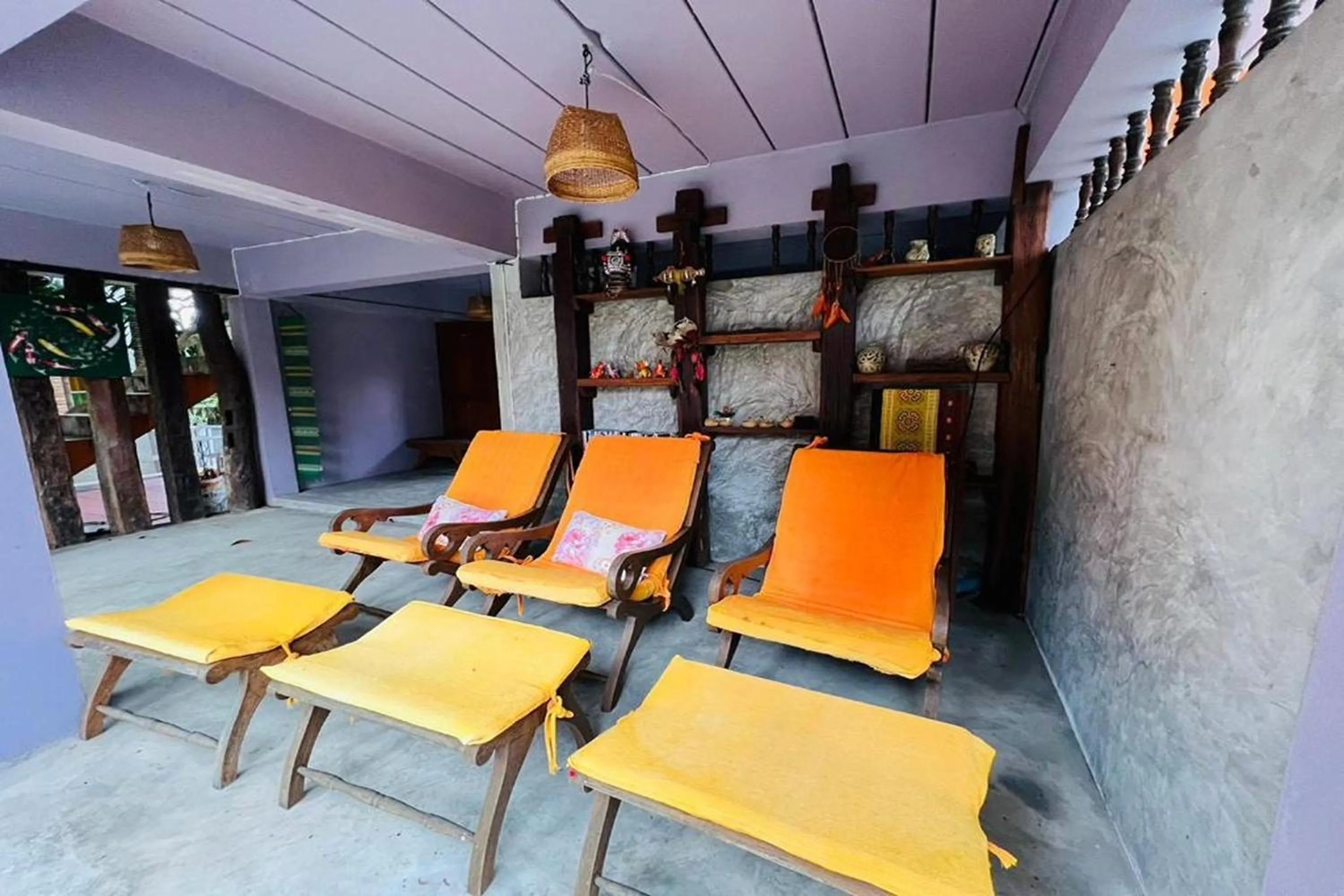 Seating area in Amethyst Hotel Chiang Mai