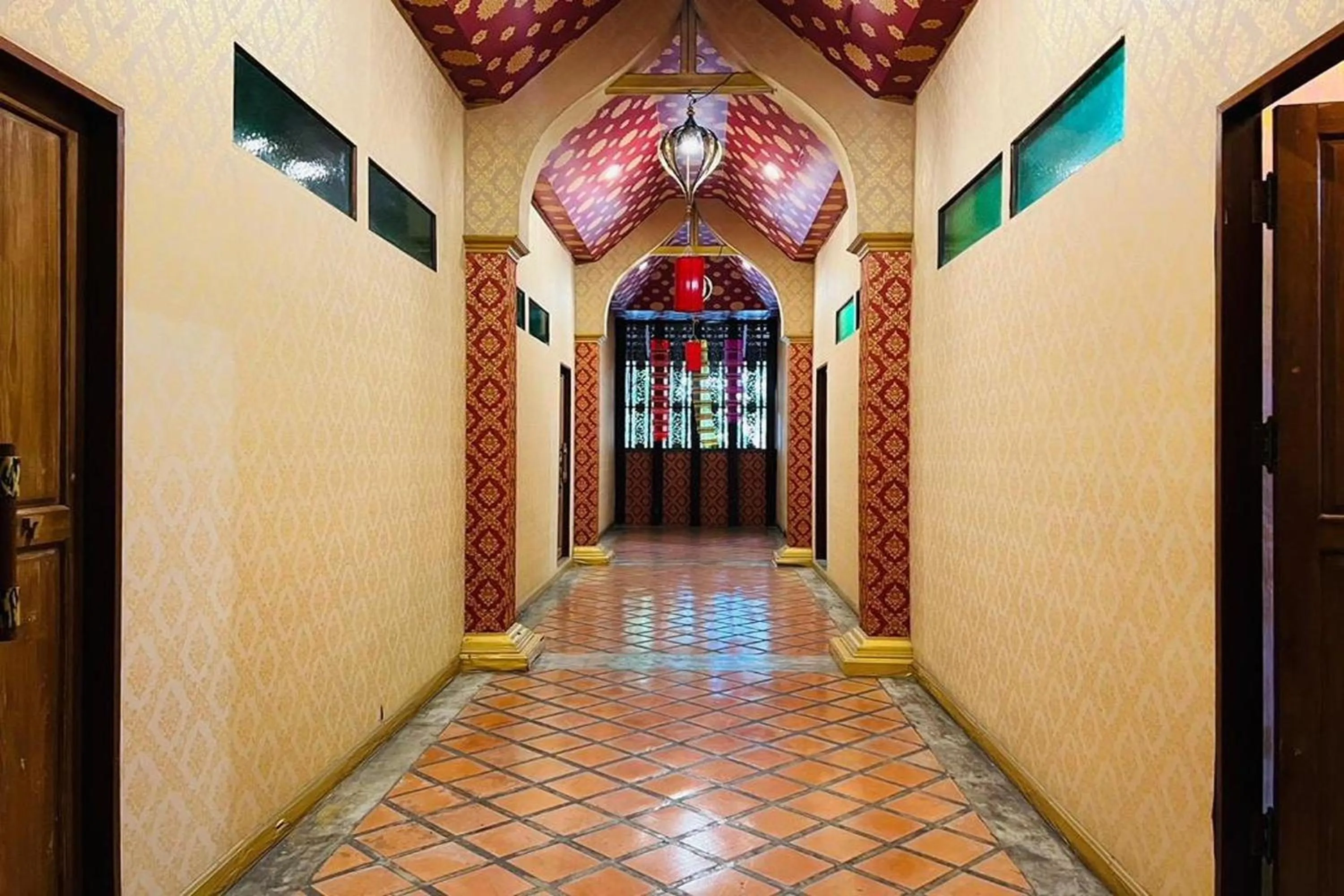 Decorative detail in Amethyst Hotel Chiang Mai