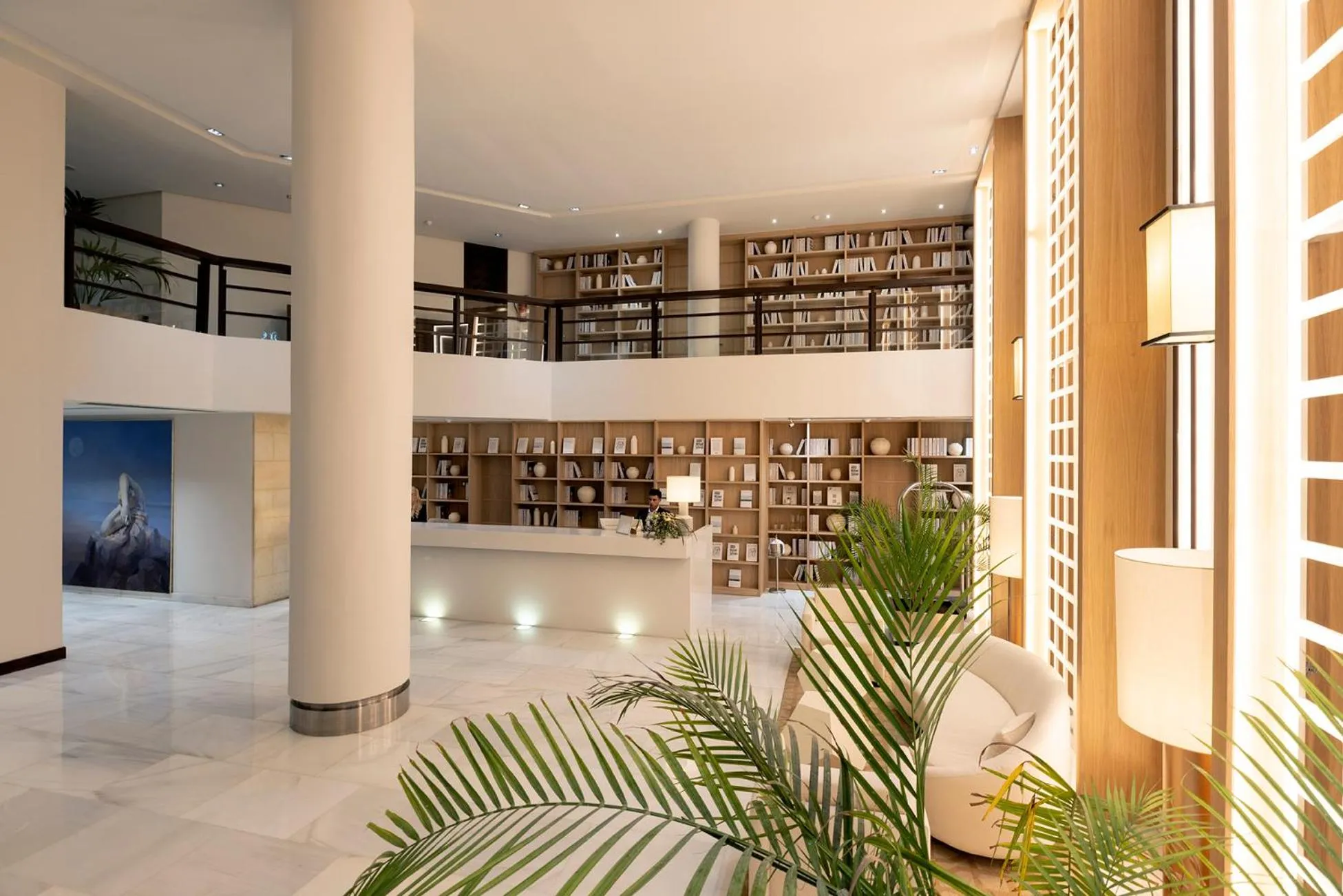 Lobby or reception in Hospes Amérigo, Alicante, a Member of Design Hotels